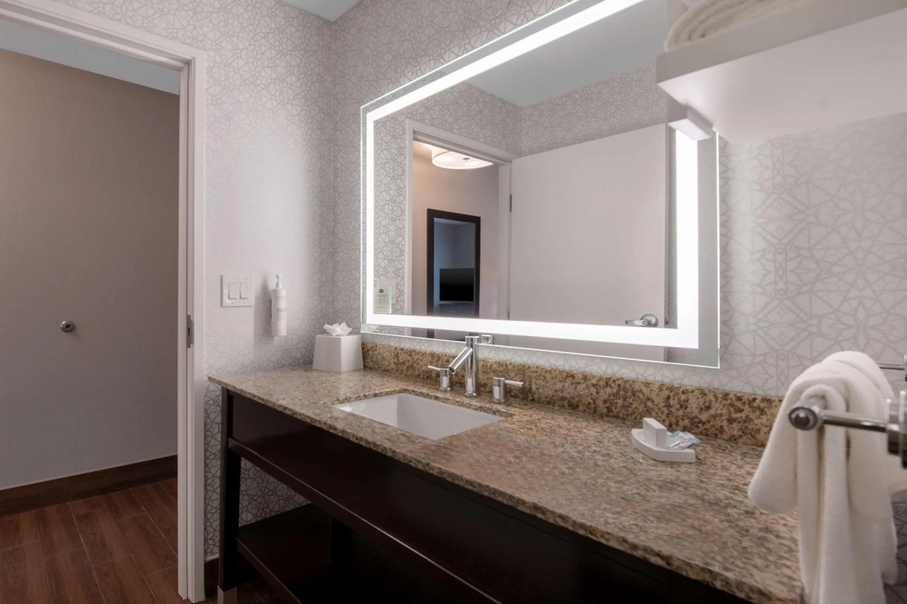 Bathroom in Hampton Inn & Suites Harvey New Orleans Westbank