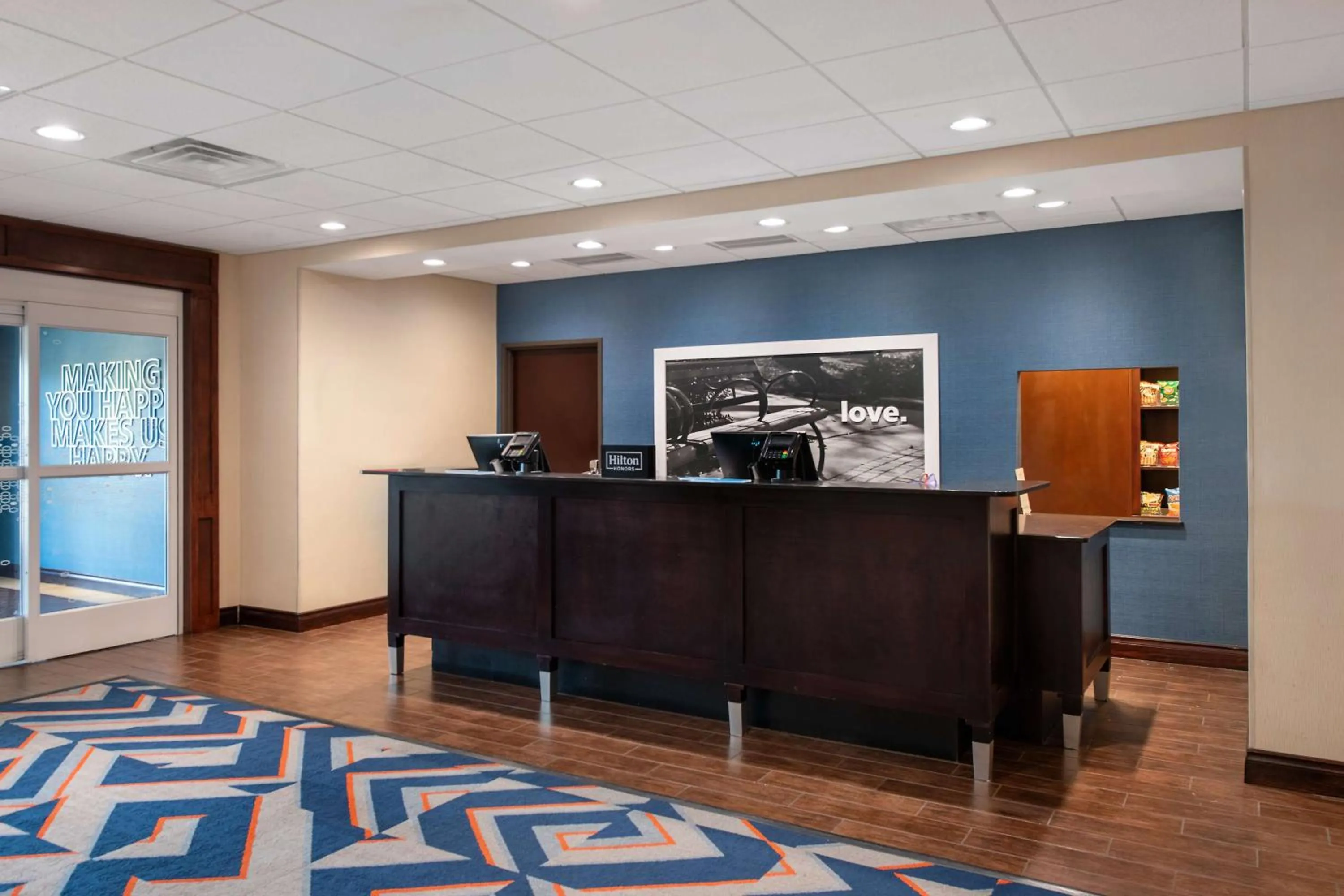 Lobby or reception in Hampton Inn & Suites Harvey New Orleans Westbank