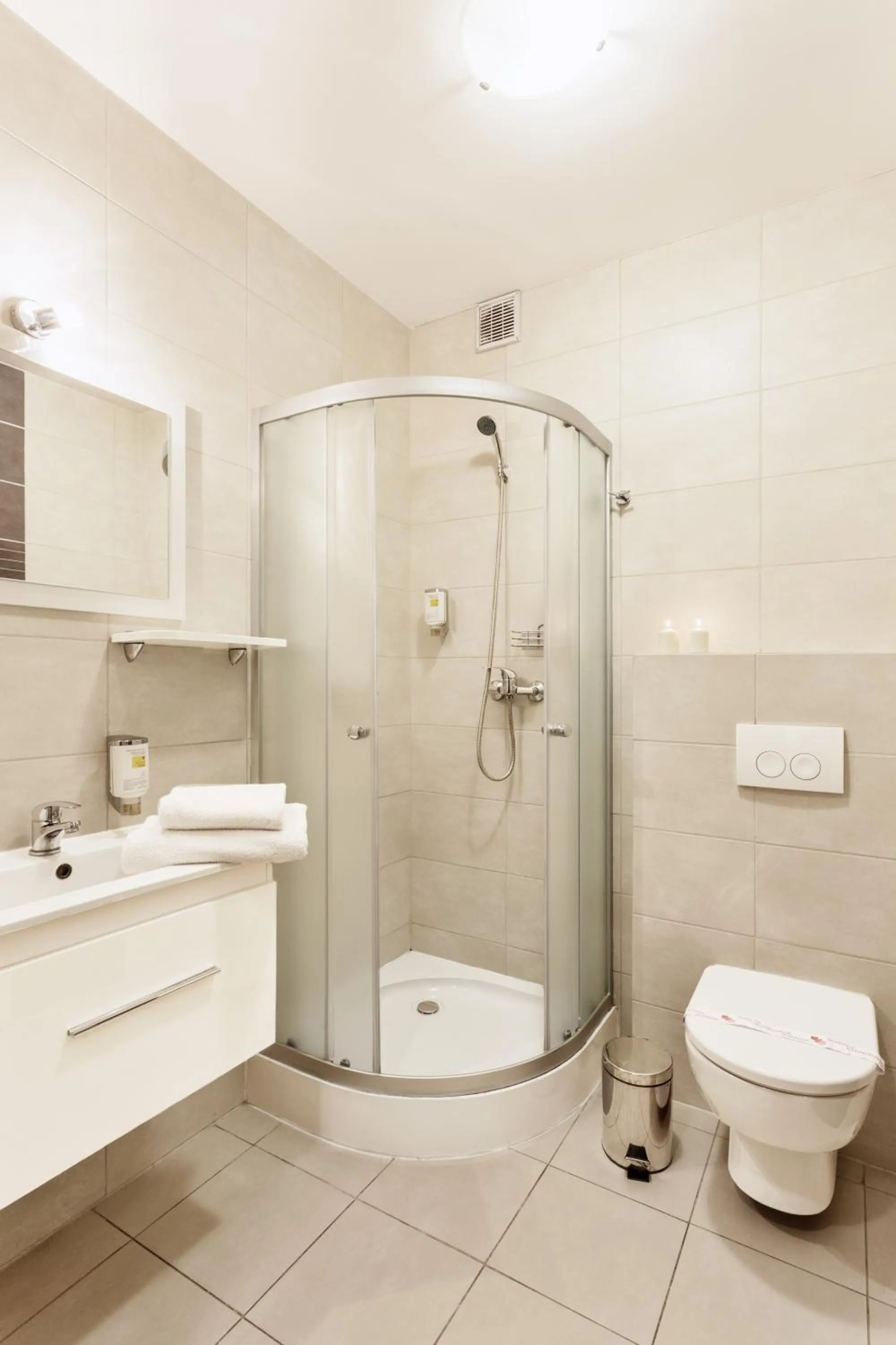 Bathroom in Hotel Modrzewiowy Dwór