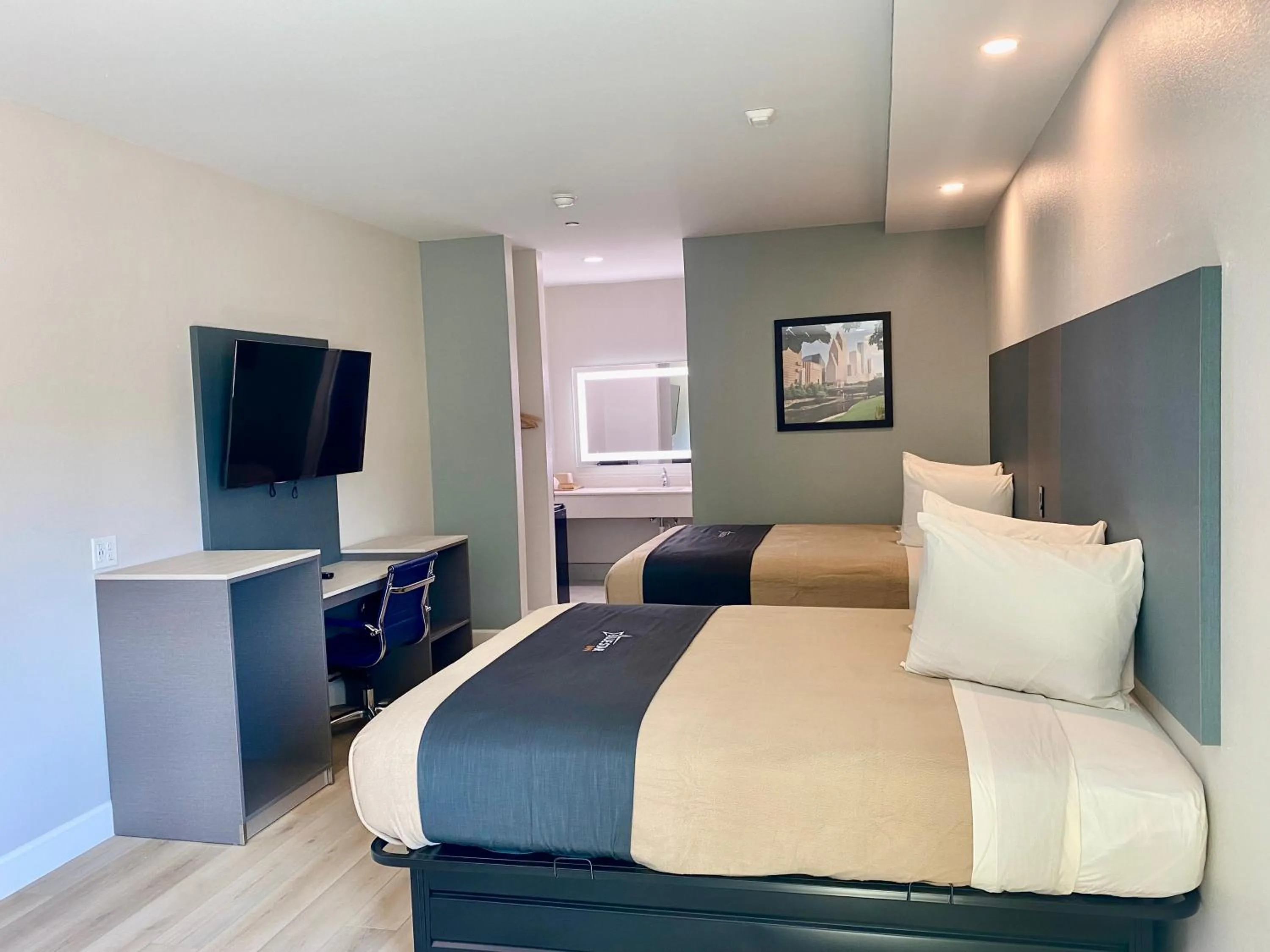 Bed in Blue Star Inn