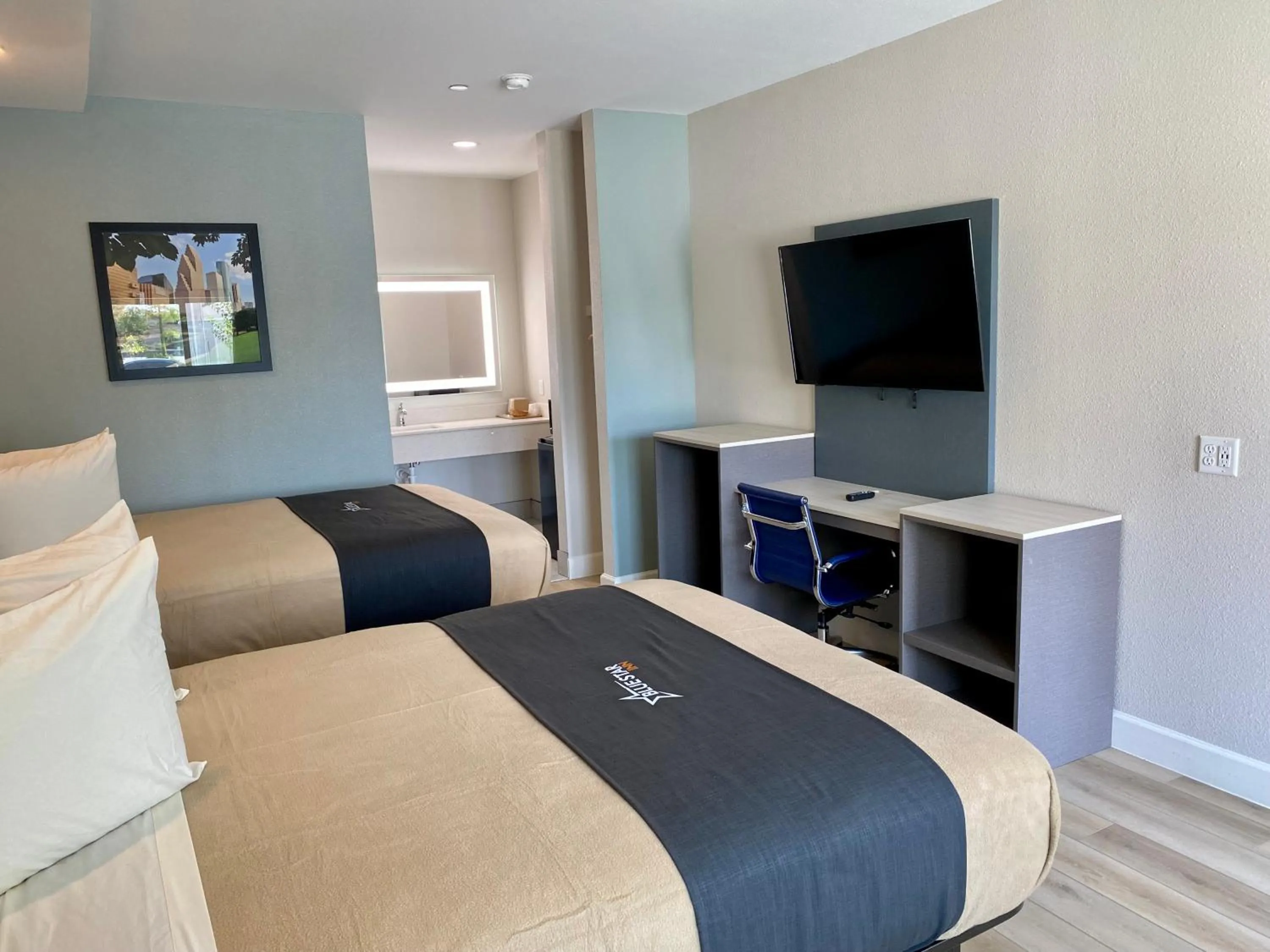 Bed in Blue Star Inn