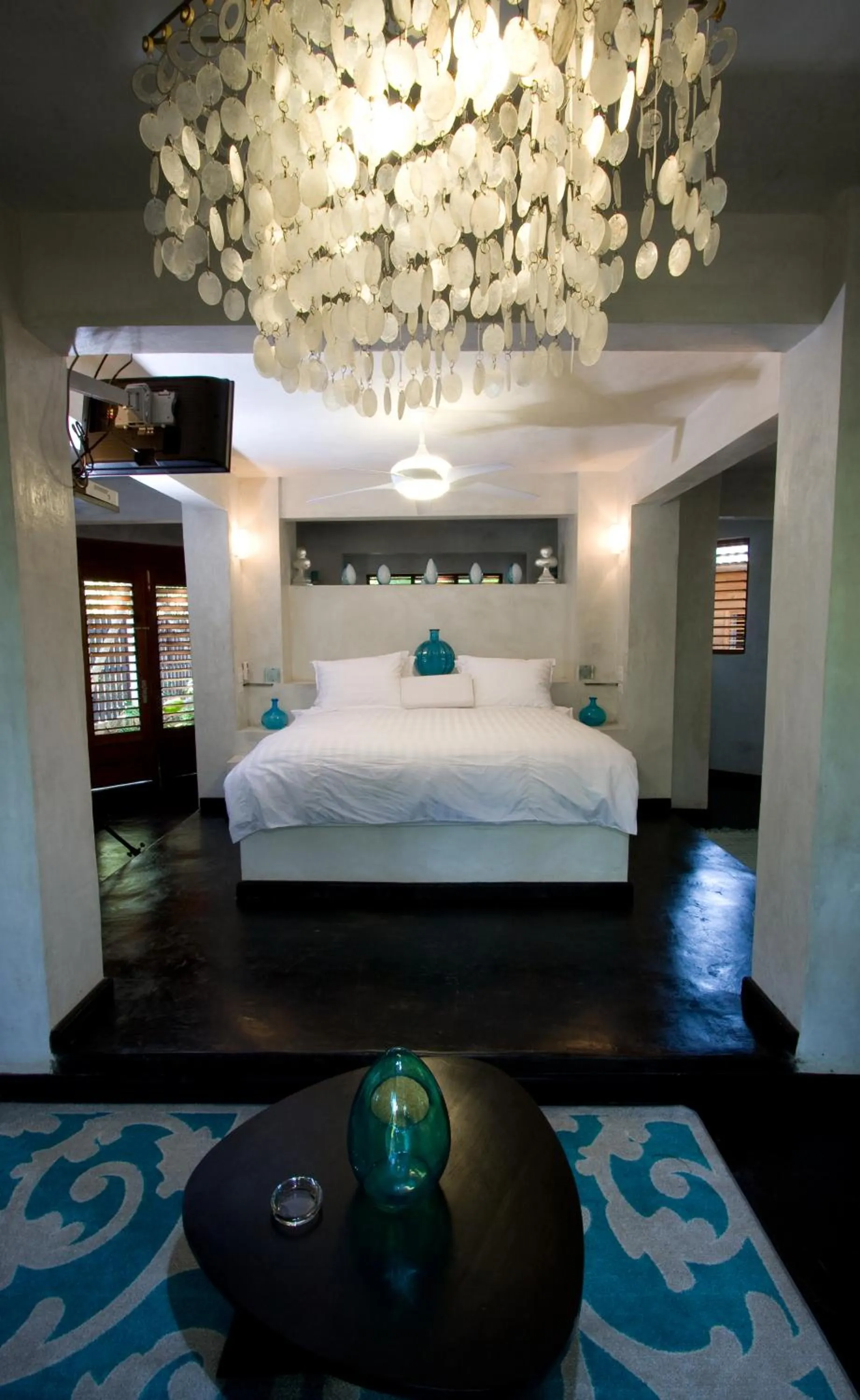 Bed in Villas Sur Mer