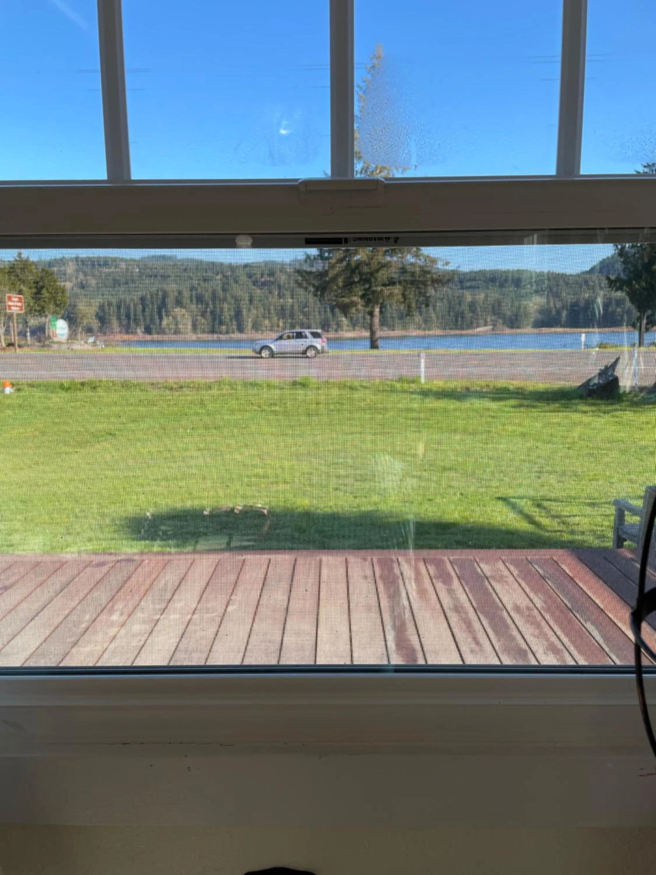 Lake view in Foster Lake Inn