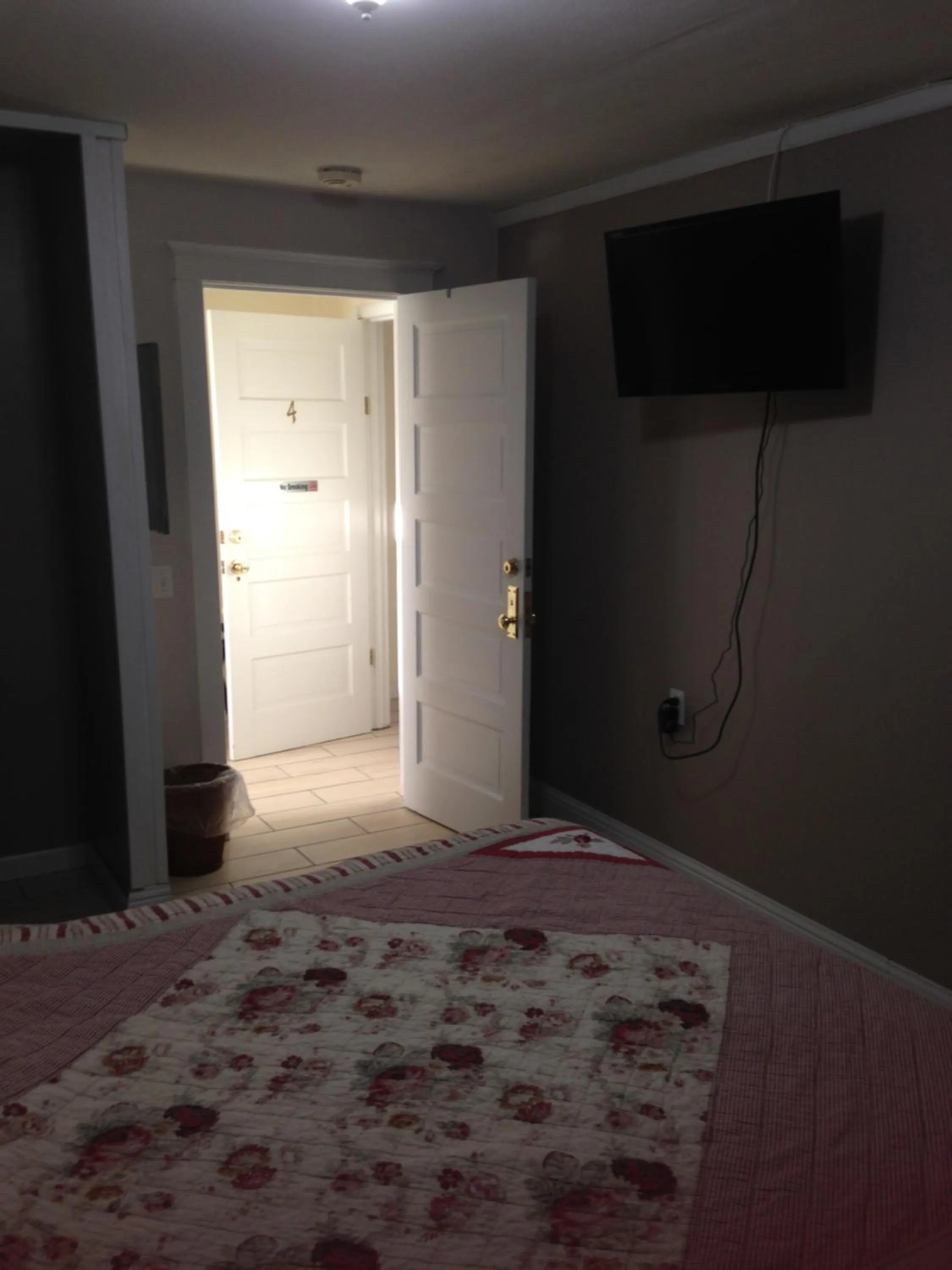 TV and multimedia, Bed in Foster Lake Inn