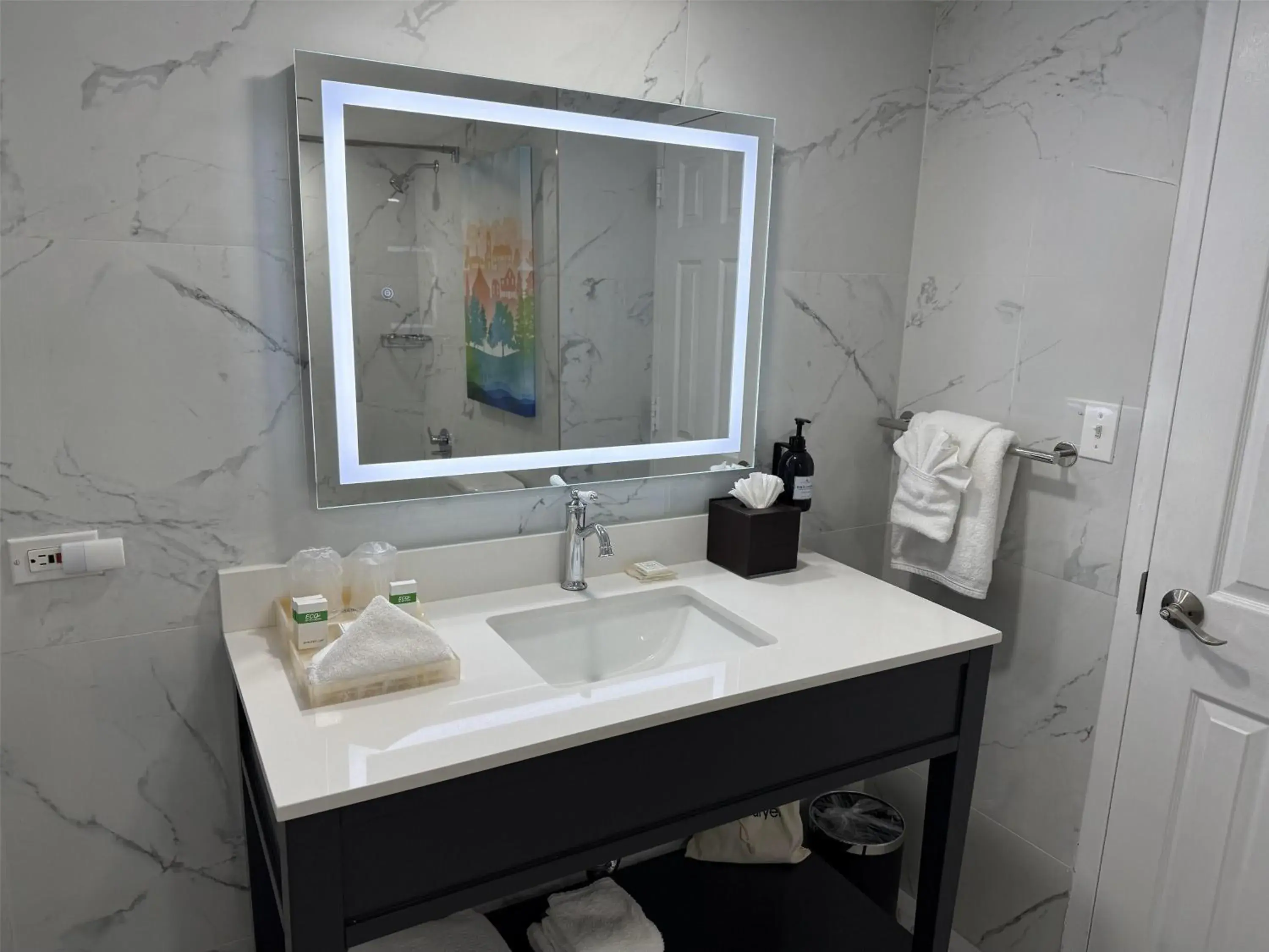 Bathroom in The Roslyn, Tapestry Collection by Hilton Bathroom in The Roslyn, Tapestry Collection by Hilton