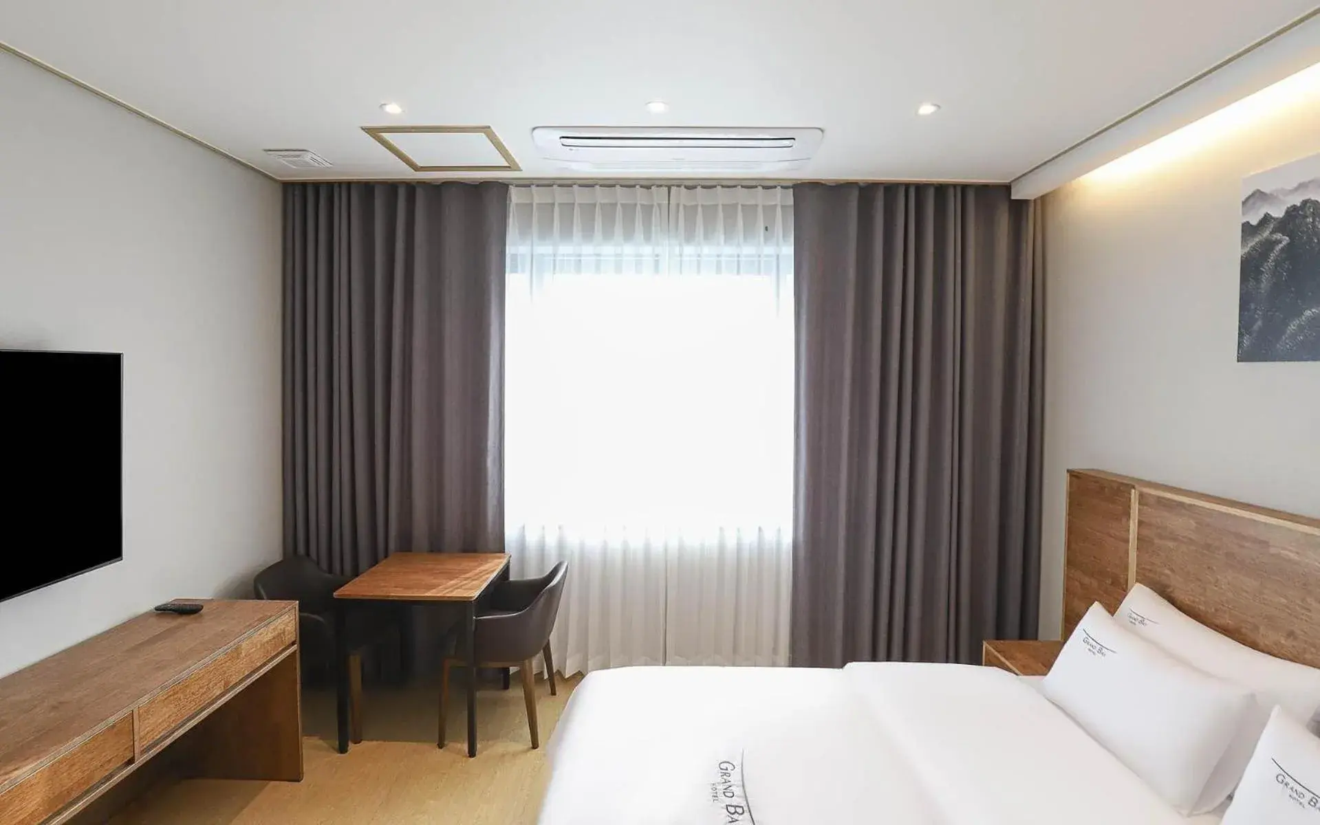 Bed in Hotel Grand Bay Boryeong Bed in Hotel Grand Bay Boryeong