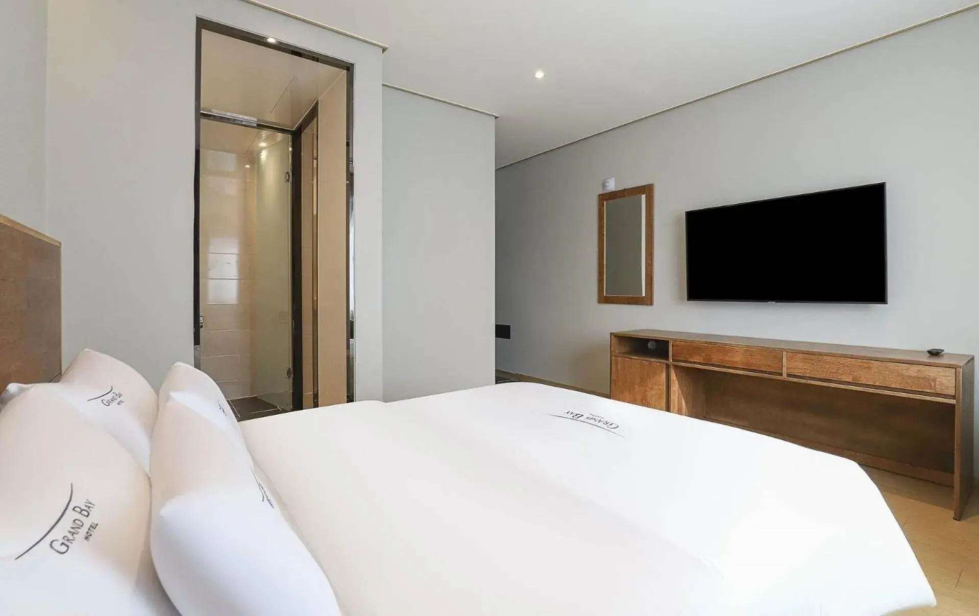 Bed in Hotel Grand Bay Boryeong Bed in Hotel Grand Bay Boryeong