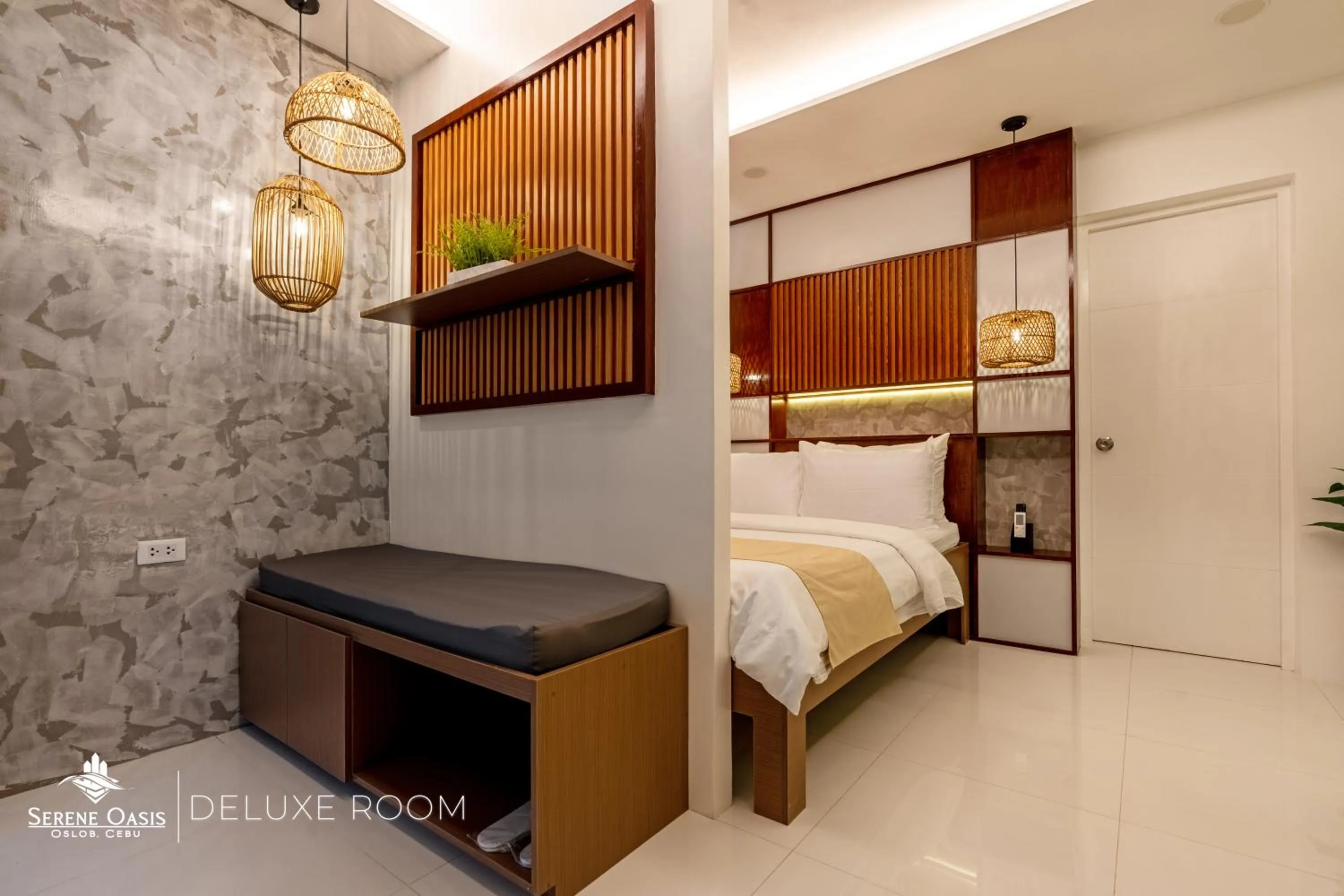 Bed in Serene Oasis Resort - Oslob Cebu Philippines