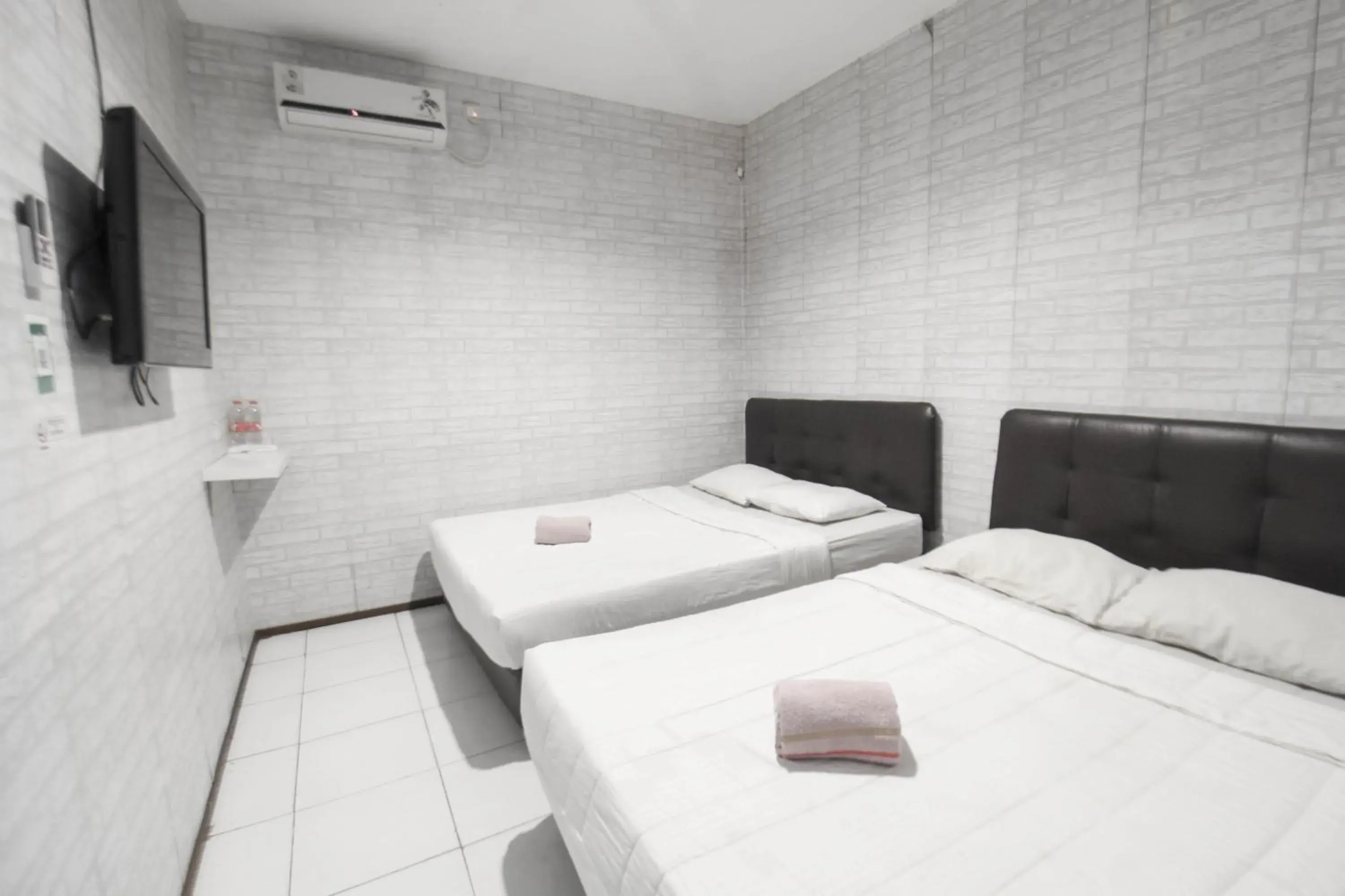 Bed in Bwalk Hotel Malang Bed in Bwalk Hotel Malang