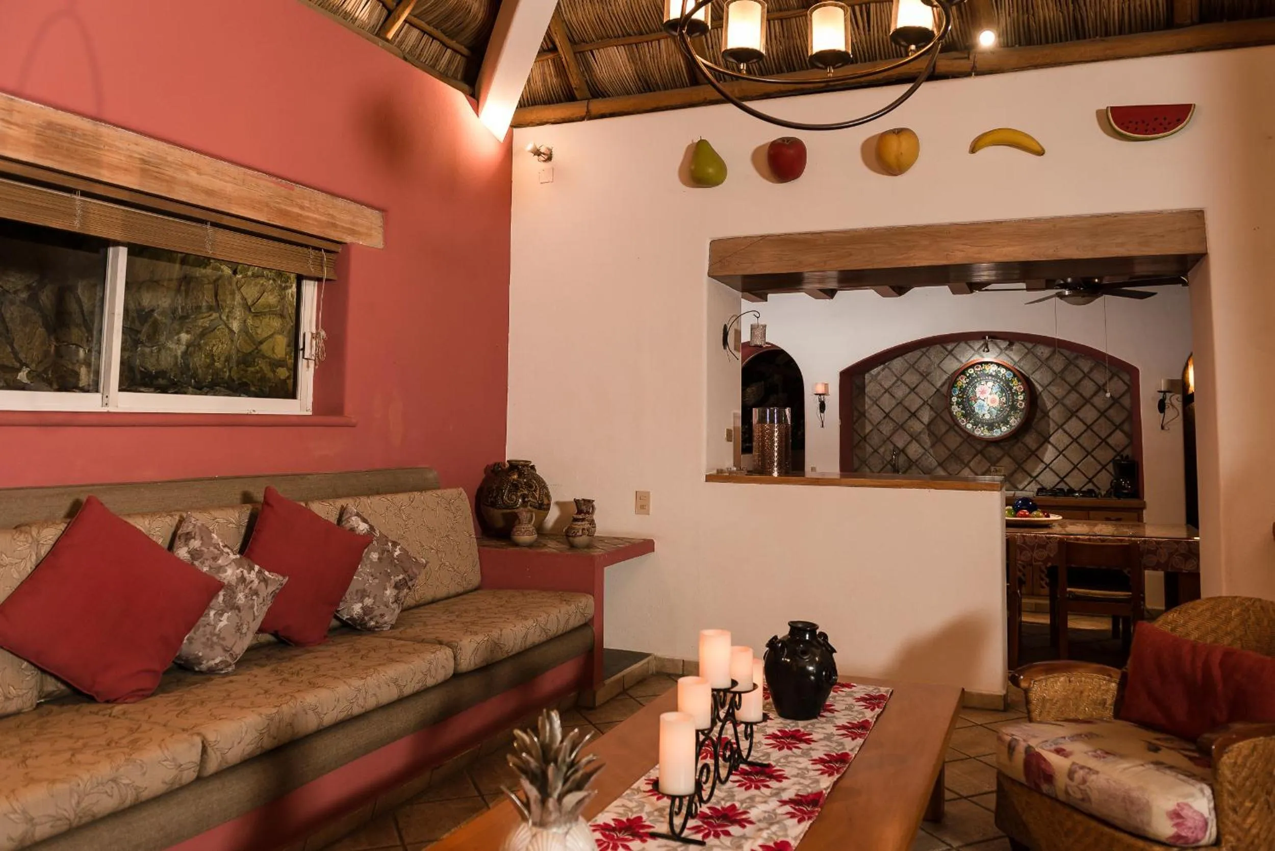 Living room in Villa Bella Bed & Breakfast Inn