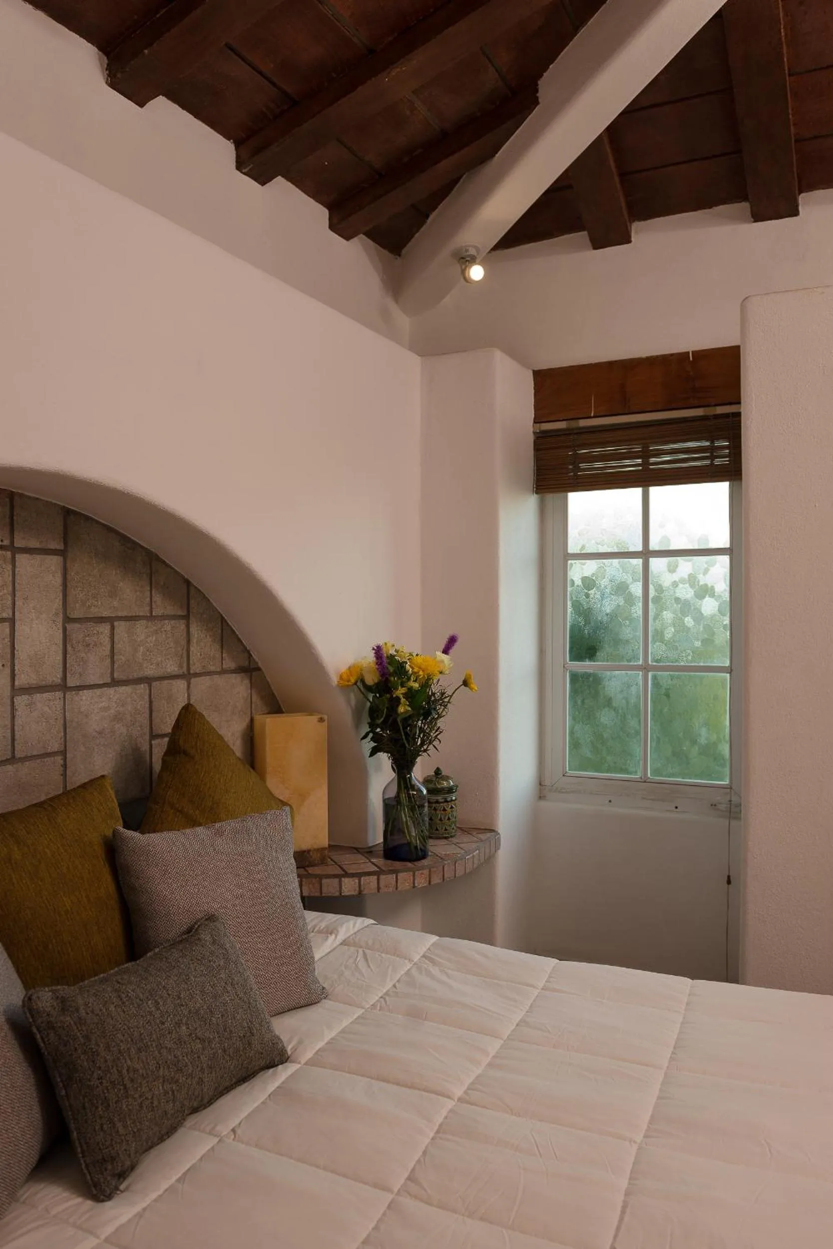 Bed in Villa Bella Bed & Breakfast Inn