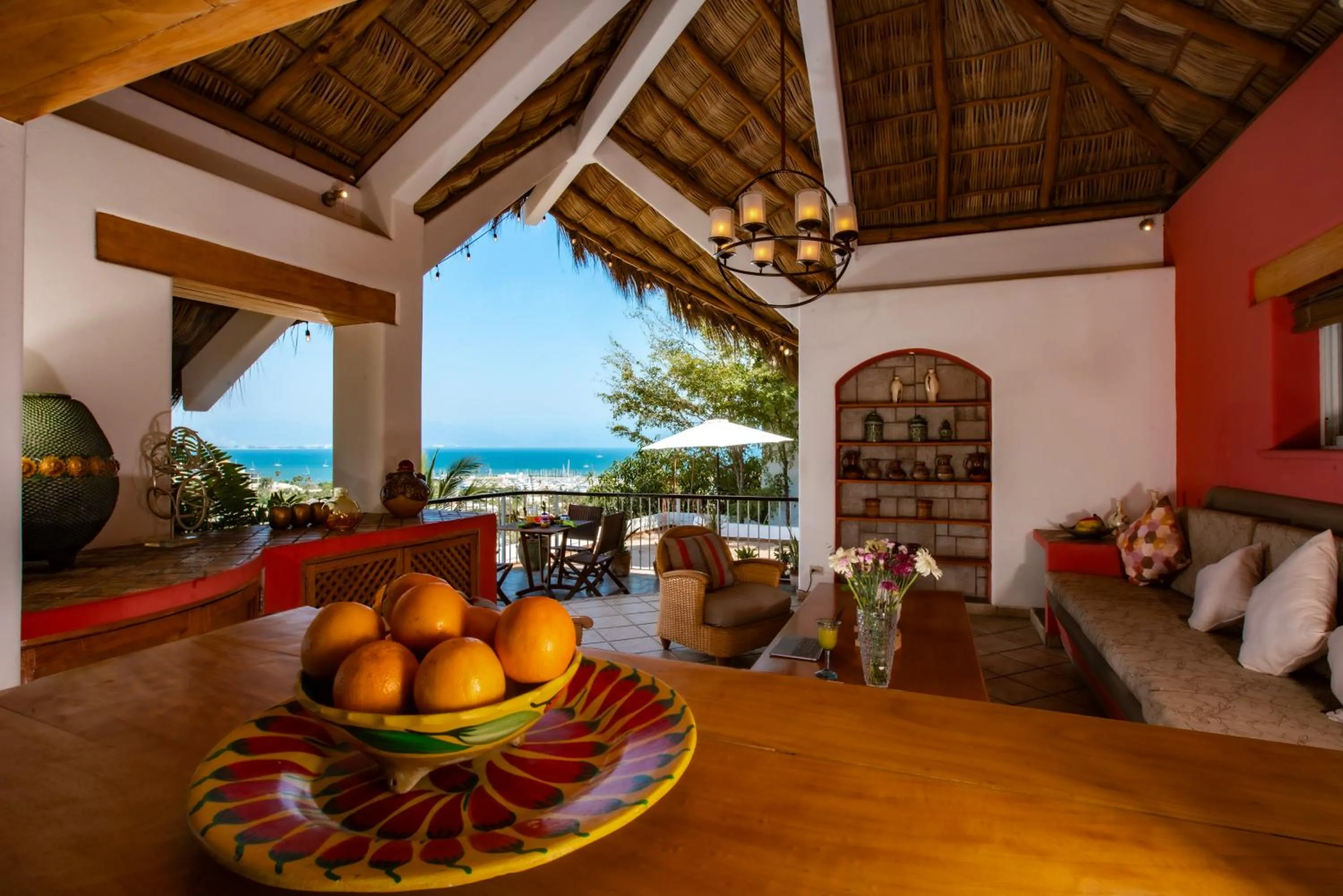 Living room in Villa Bella Bed & Breakfast Inn
