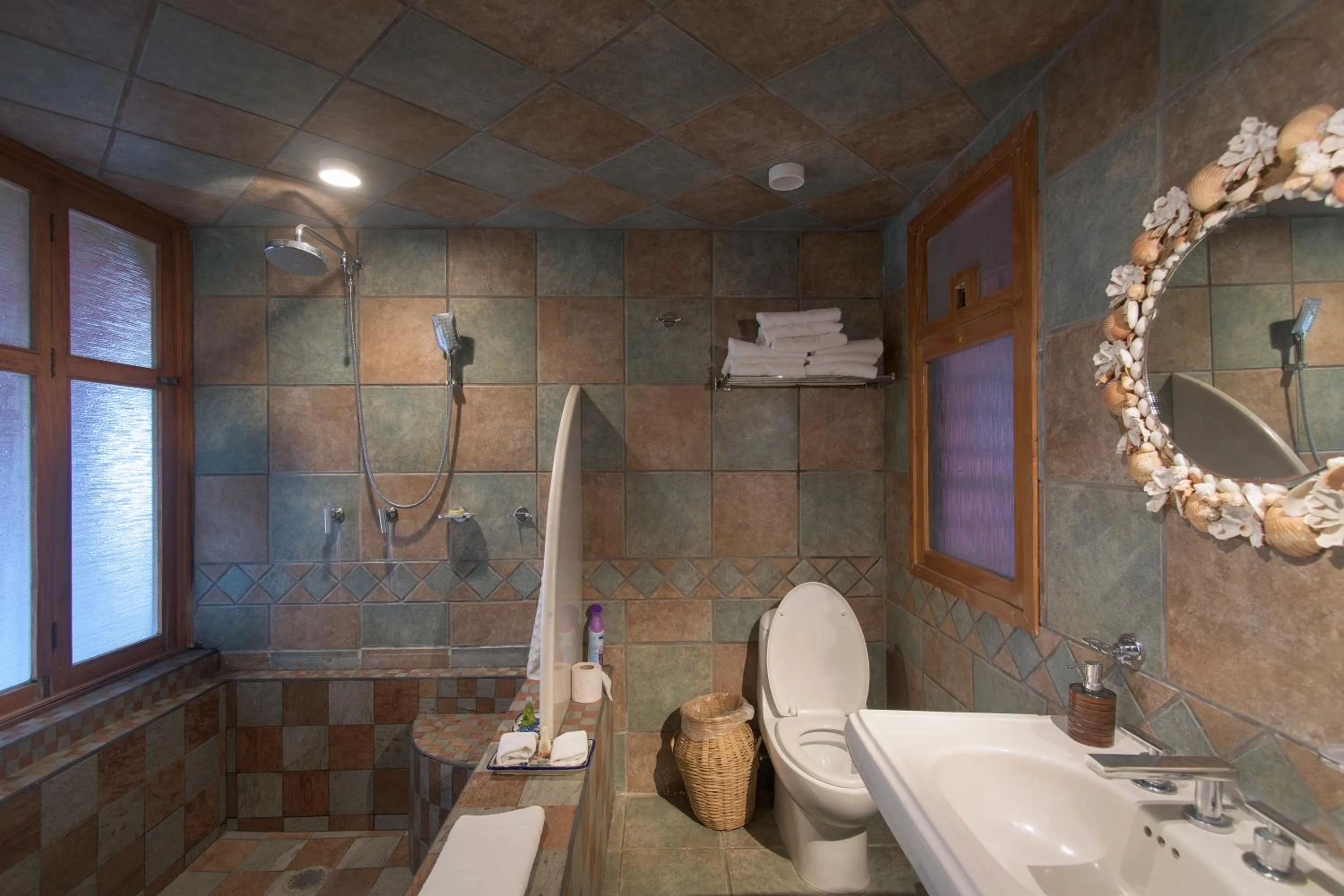 Bathroom in Villa Bella Bed & Breakfast Inn