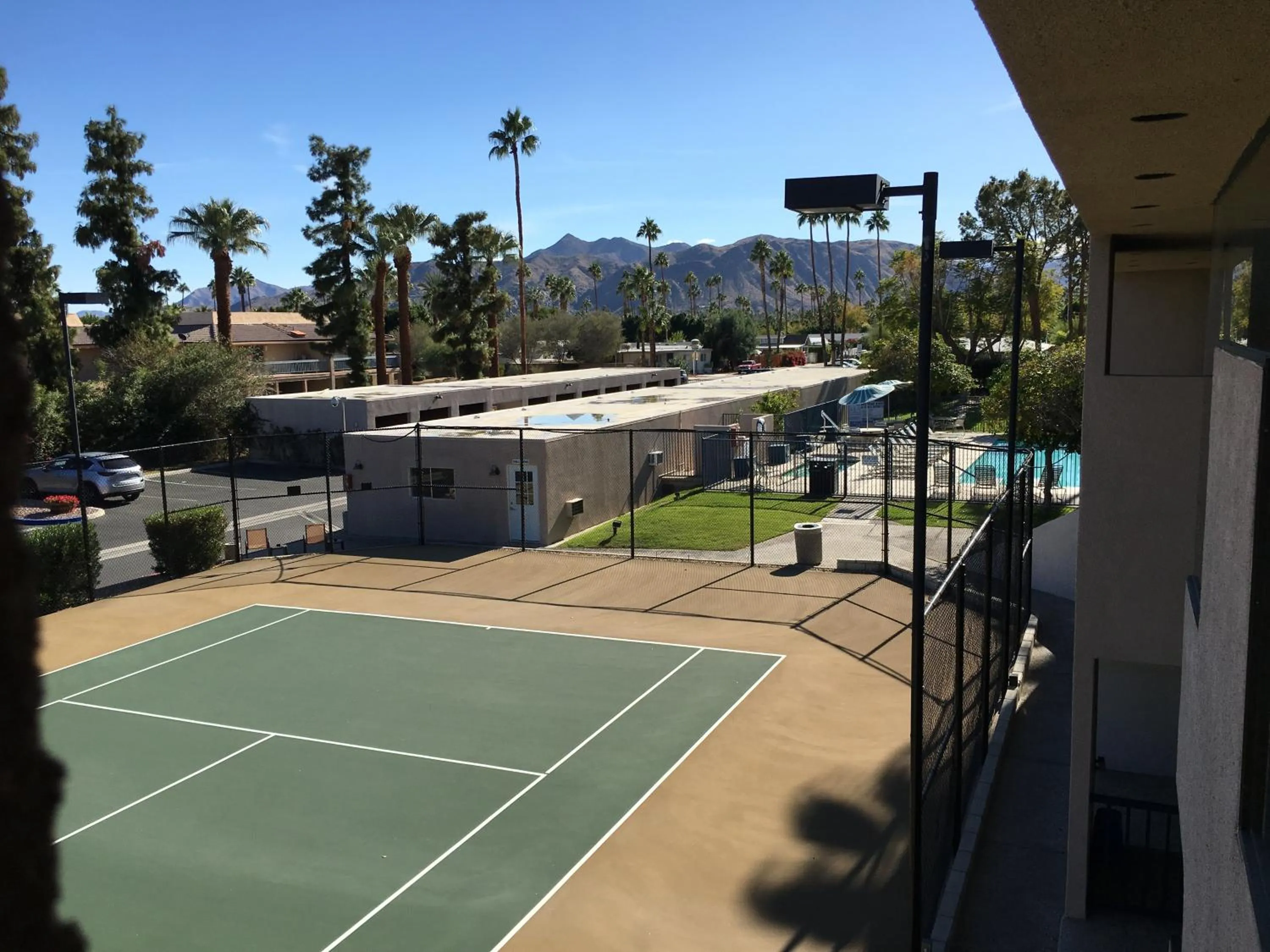 Tennis court in GetAways at Vista Mirage Resort