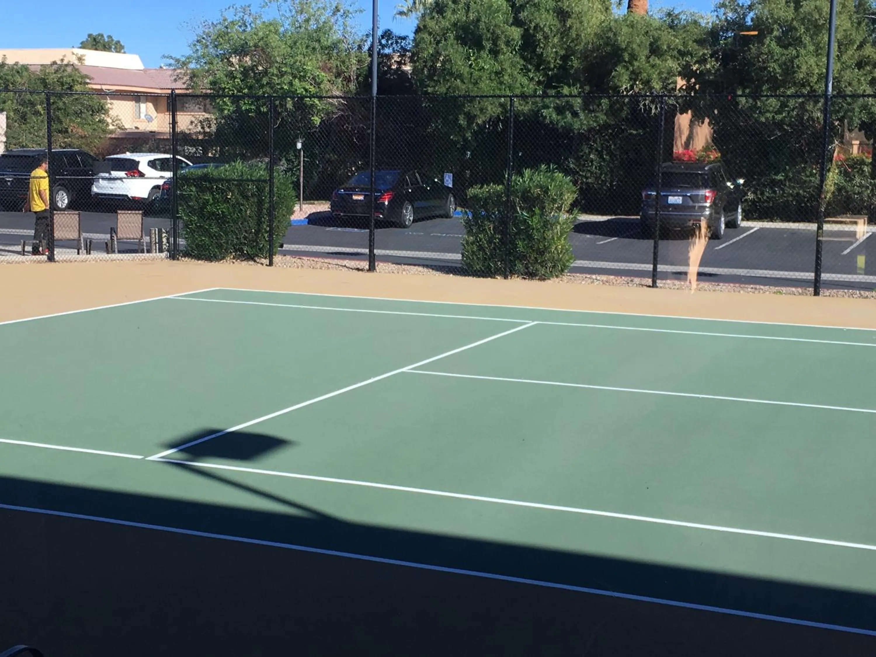 Tennis court in GetAways at Vista Mirage Resort