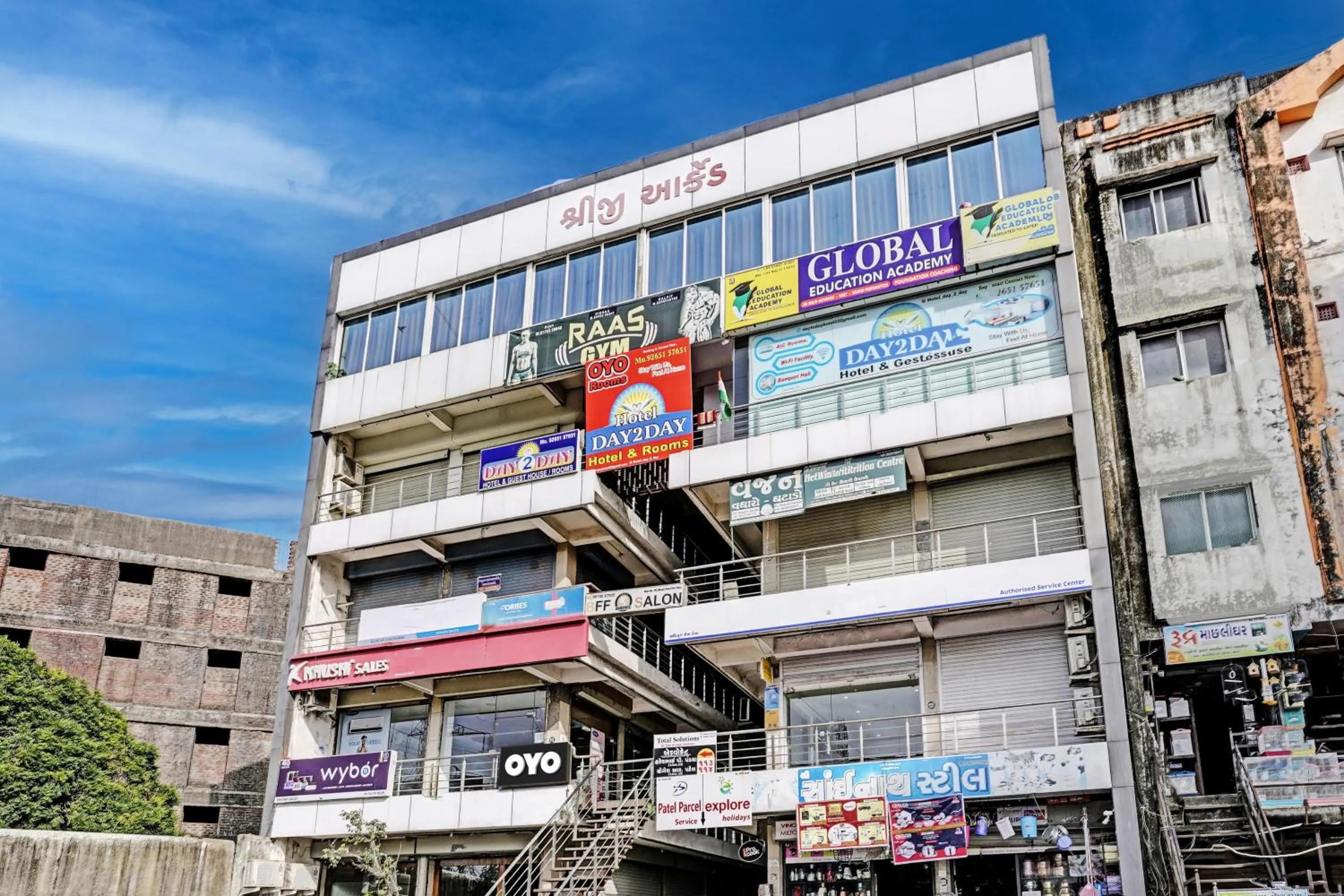 Facade/entrance in Hotel O Day2Day
