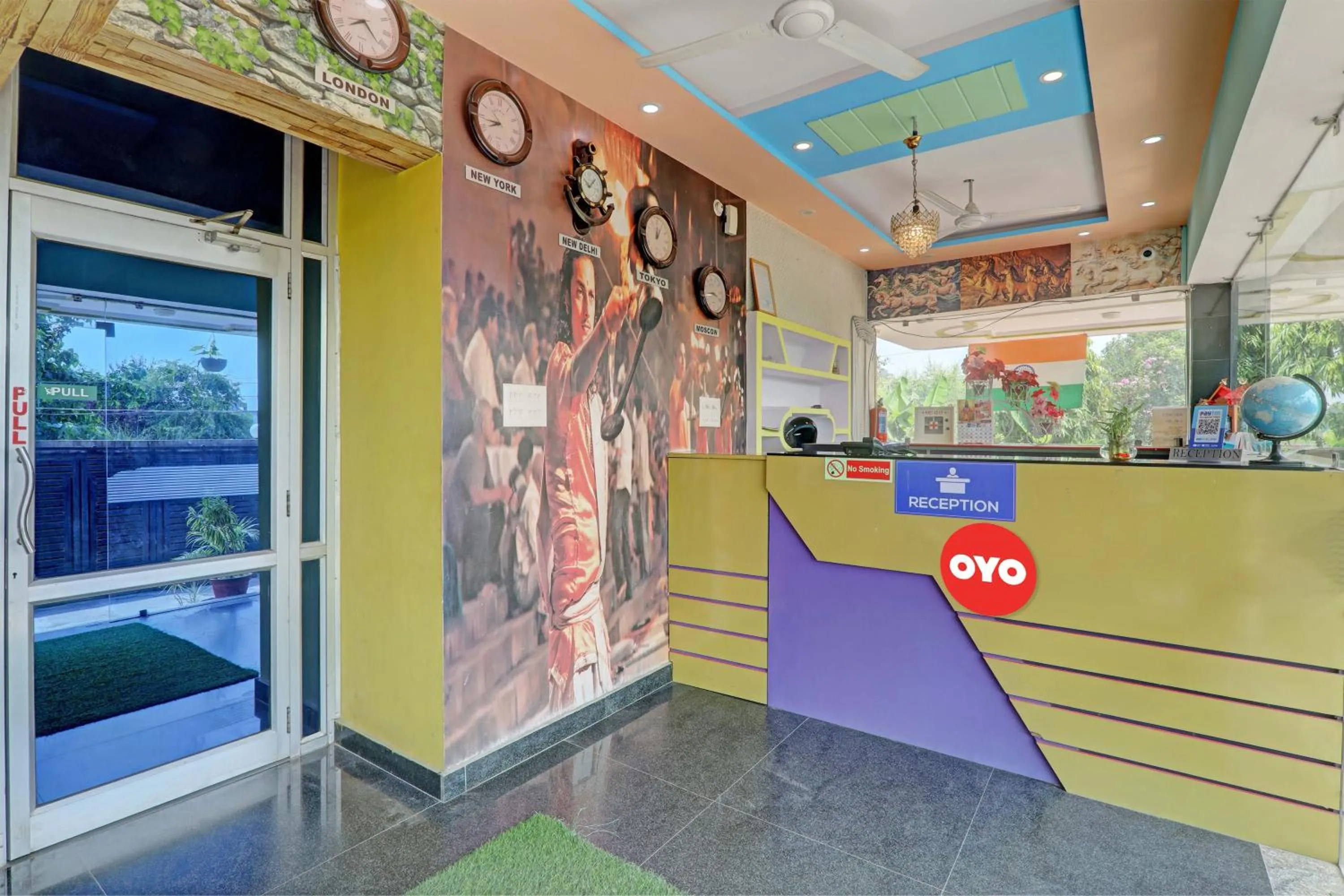 Lobby or reception in Hotel O Kriti Green