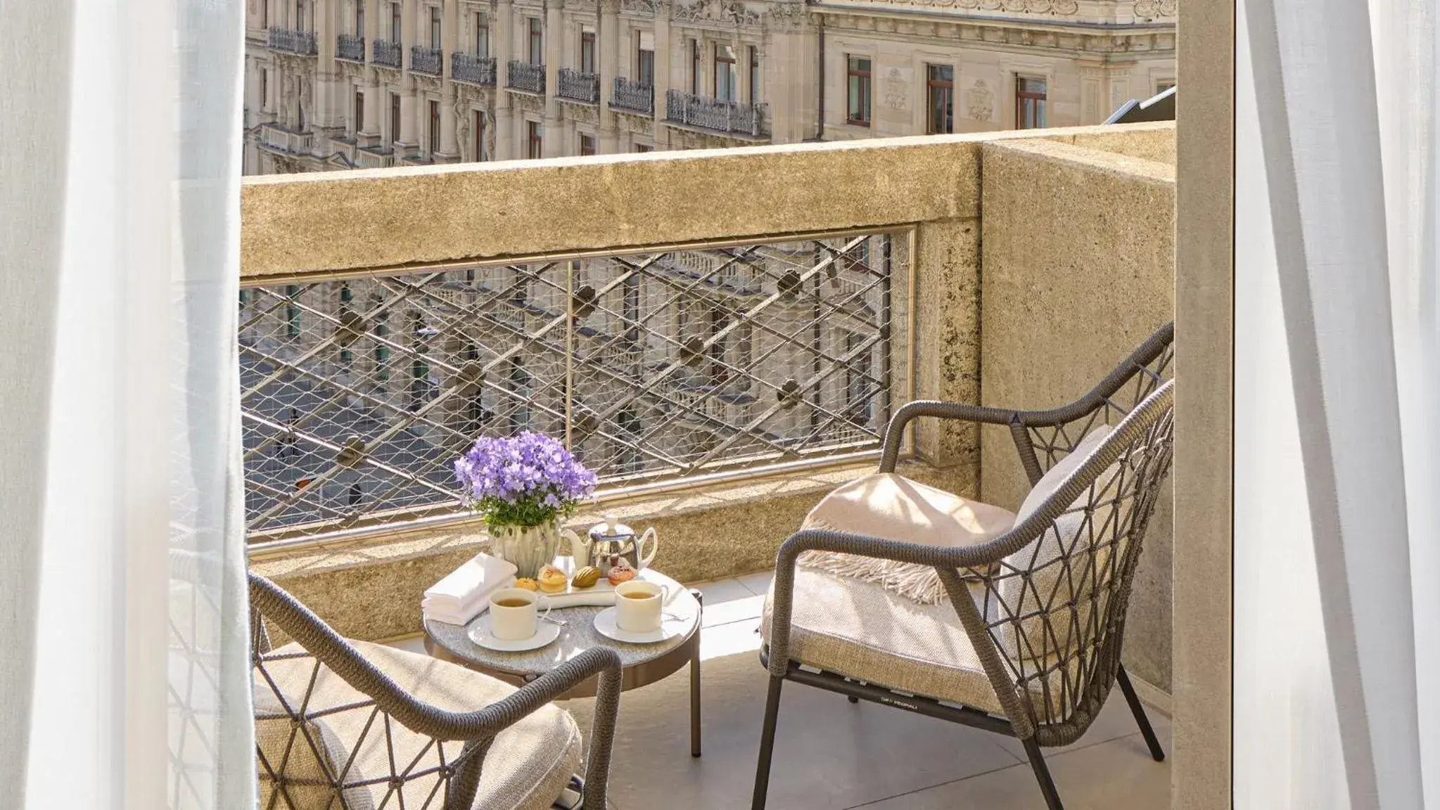 Property building in Mandarin Oriental Savoy, Zurich Property building in Mandarin Oriental Savoy, Zurich