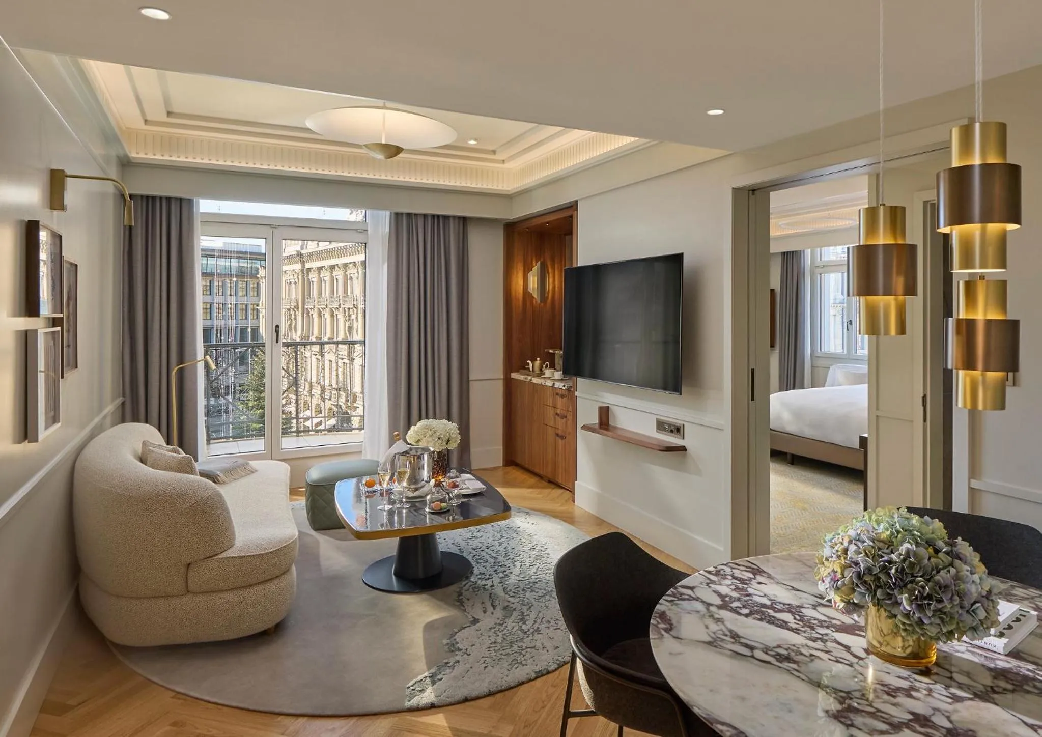 Property building in Mandarin Oriental Savoy, Zurich