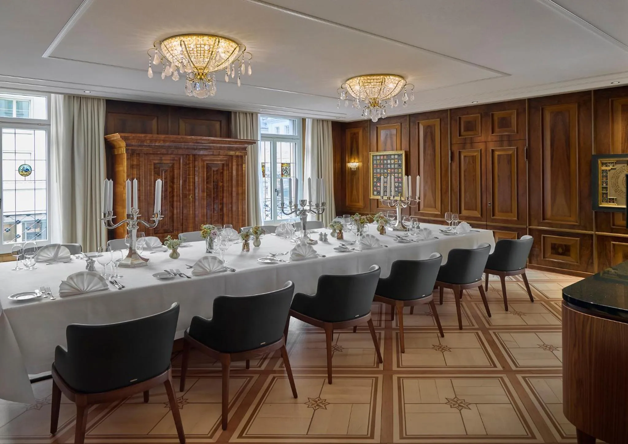 Meeting/conference room in Mandarin Oriental Savoy, Zurich
