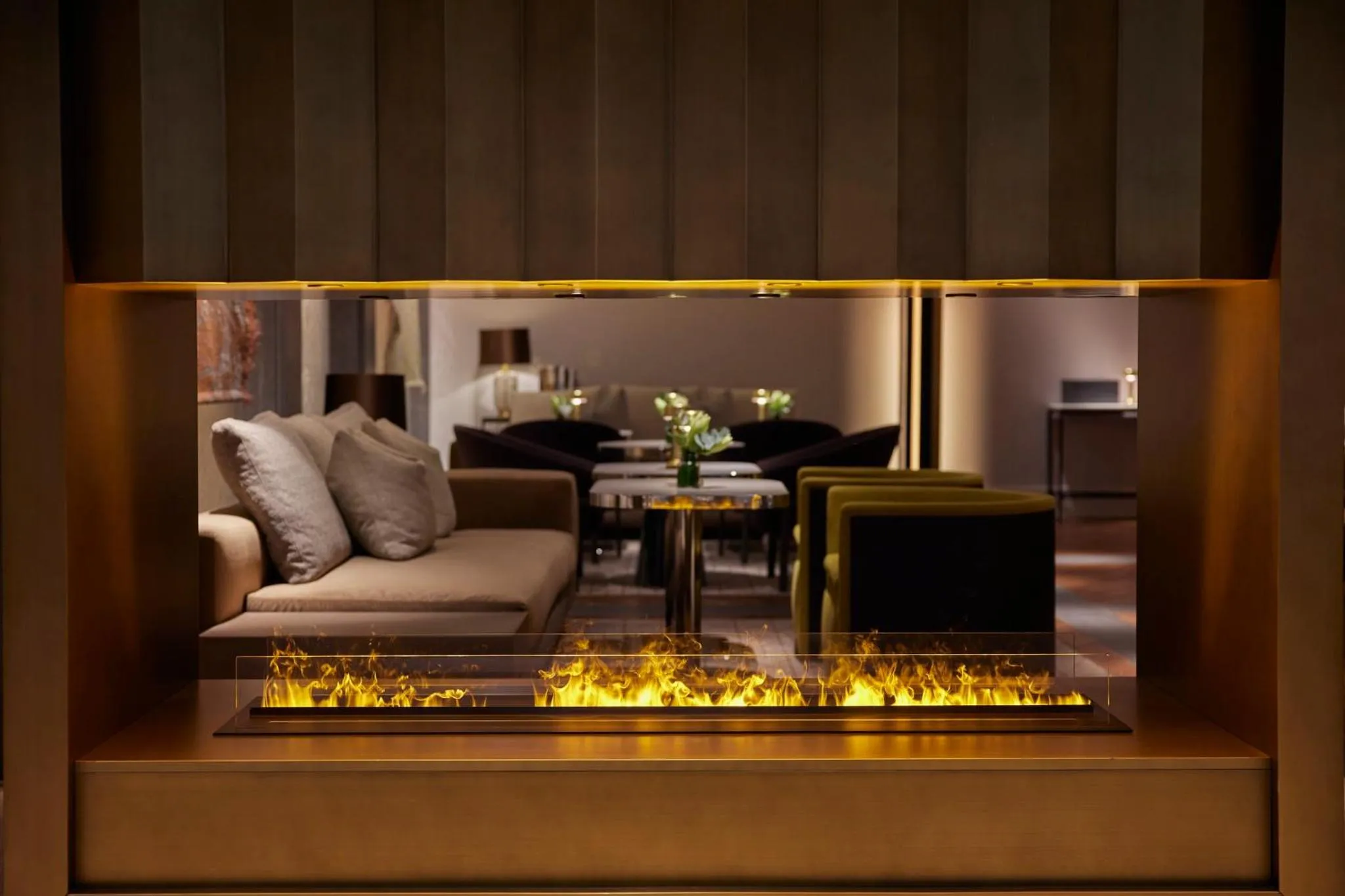 Decorative detail in Mandarin Oriental Savoy, Zurich