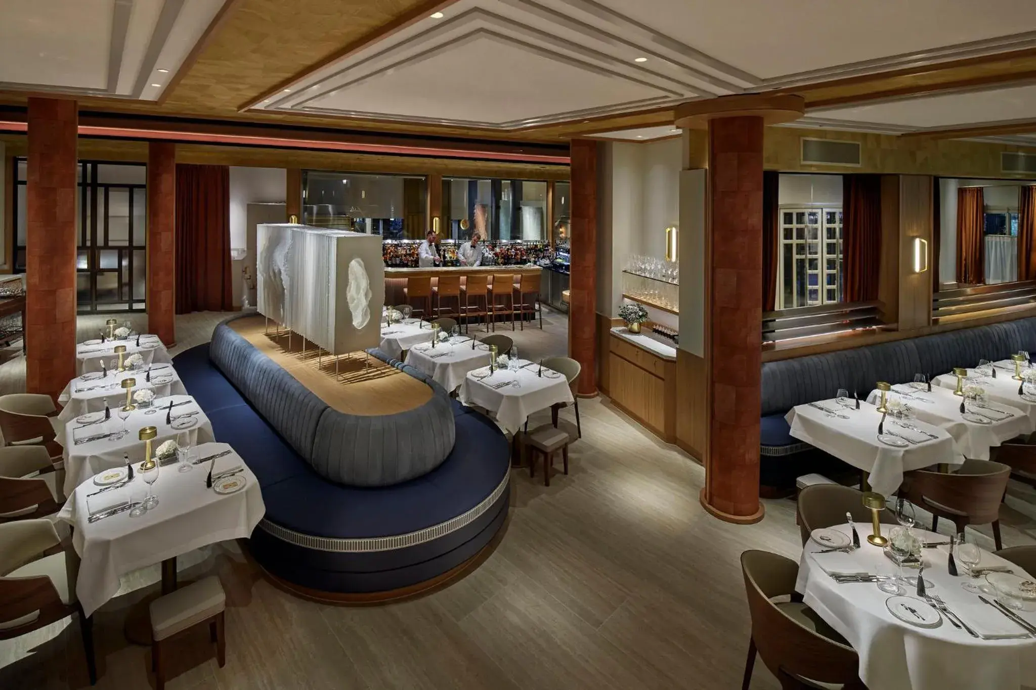 Lounge or bar in Mandarin Oriental Savoy, Zurich Lounge or bar in Mandarin Oriental Savoy, Zurich