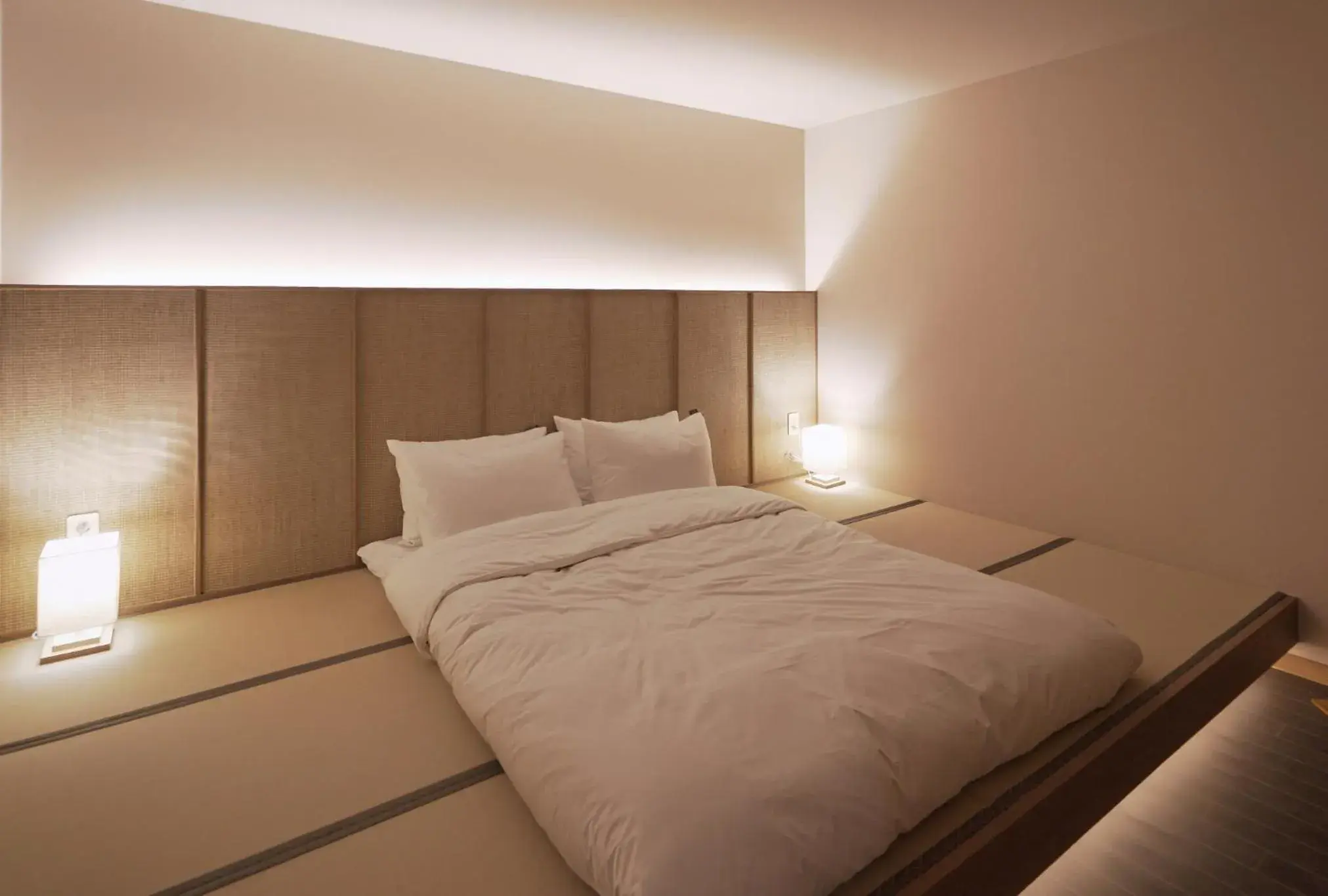 Bed in Gyeongju Denbasta Ryokan Bed in Gyeongju Denbasta Ryokan