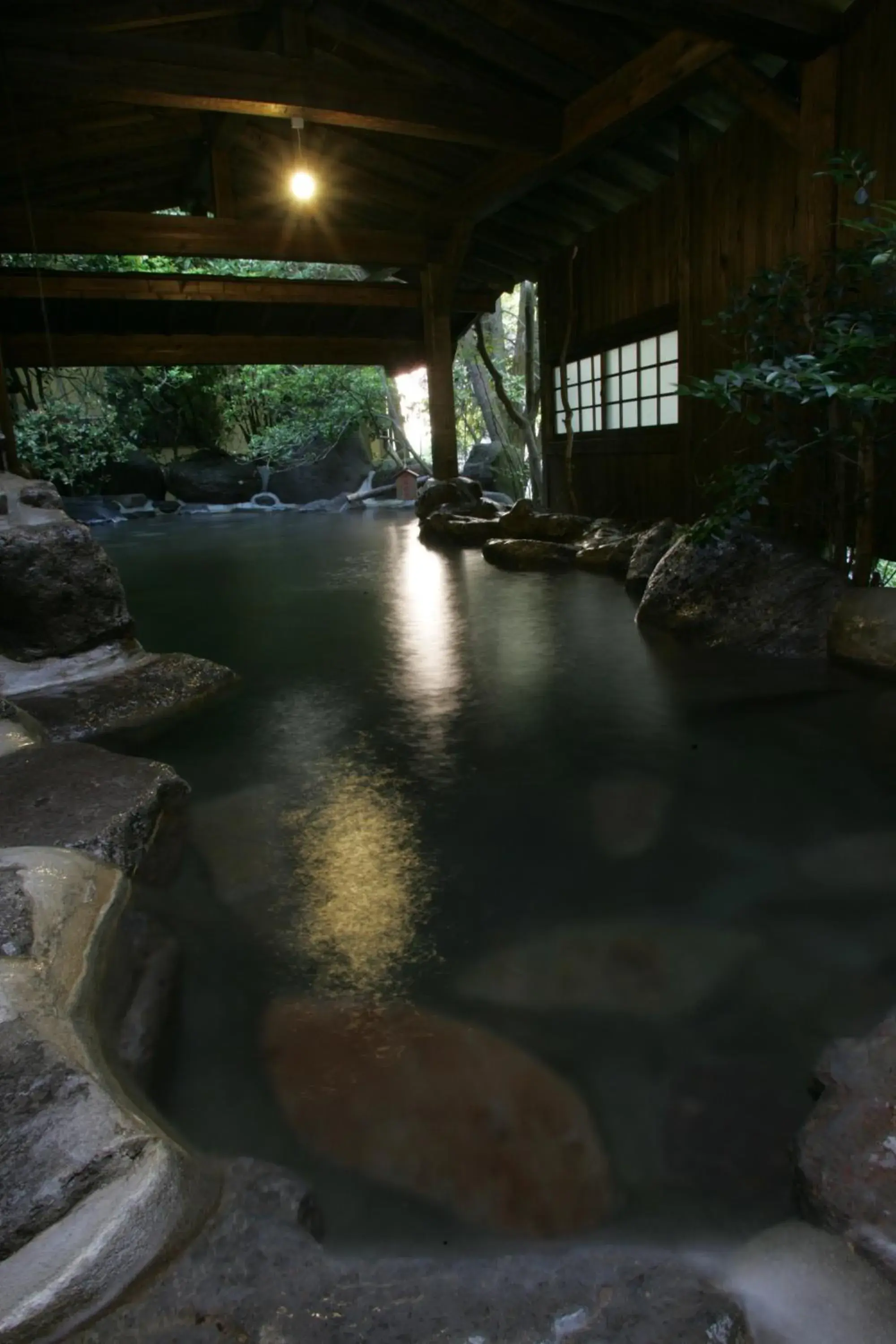 Hot Spring Bath in Yumerindo Hot Spring Bath in Yumerindo