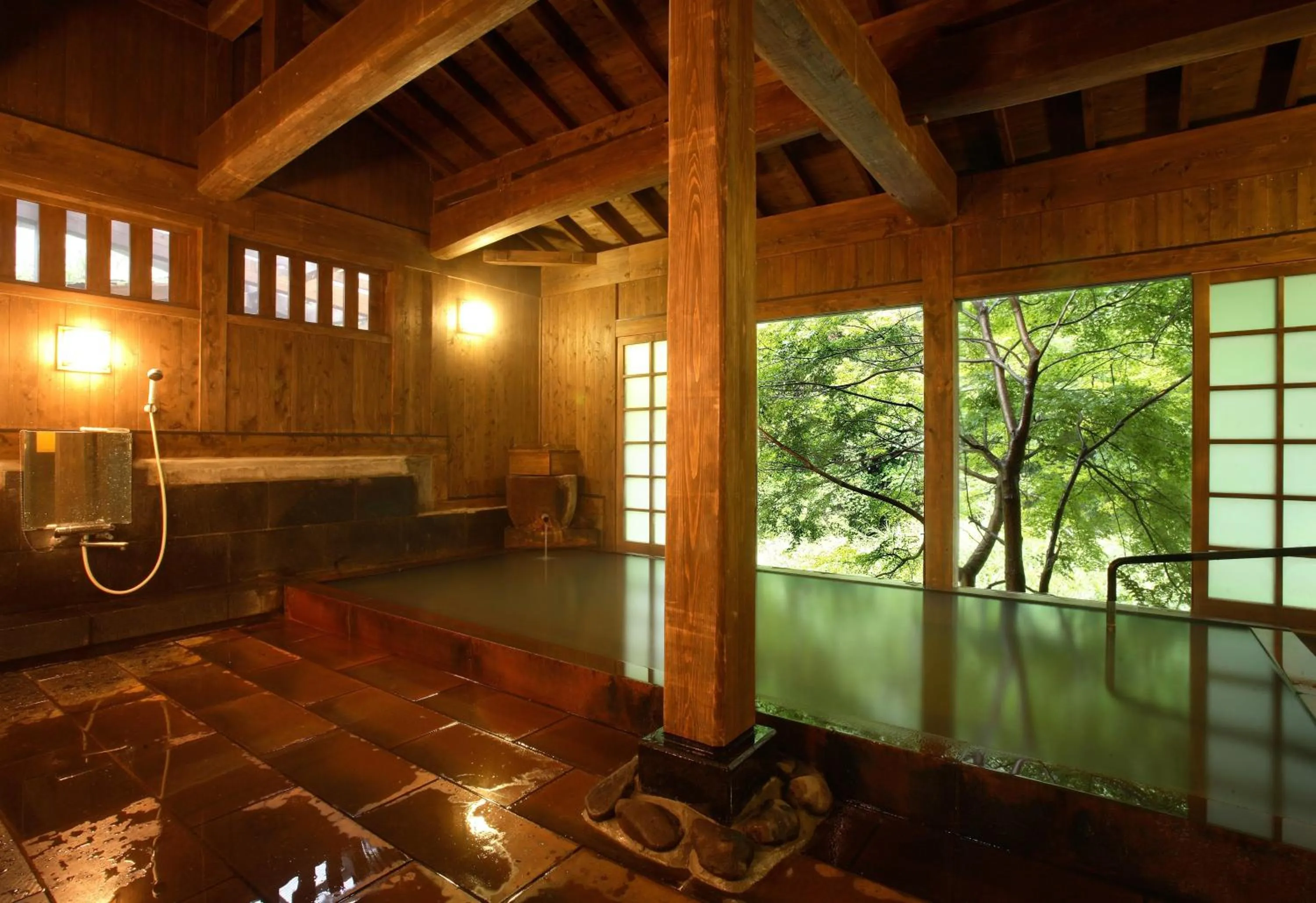 Hot Spring Bath in Yumerindo