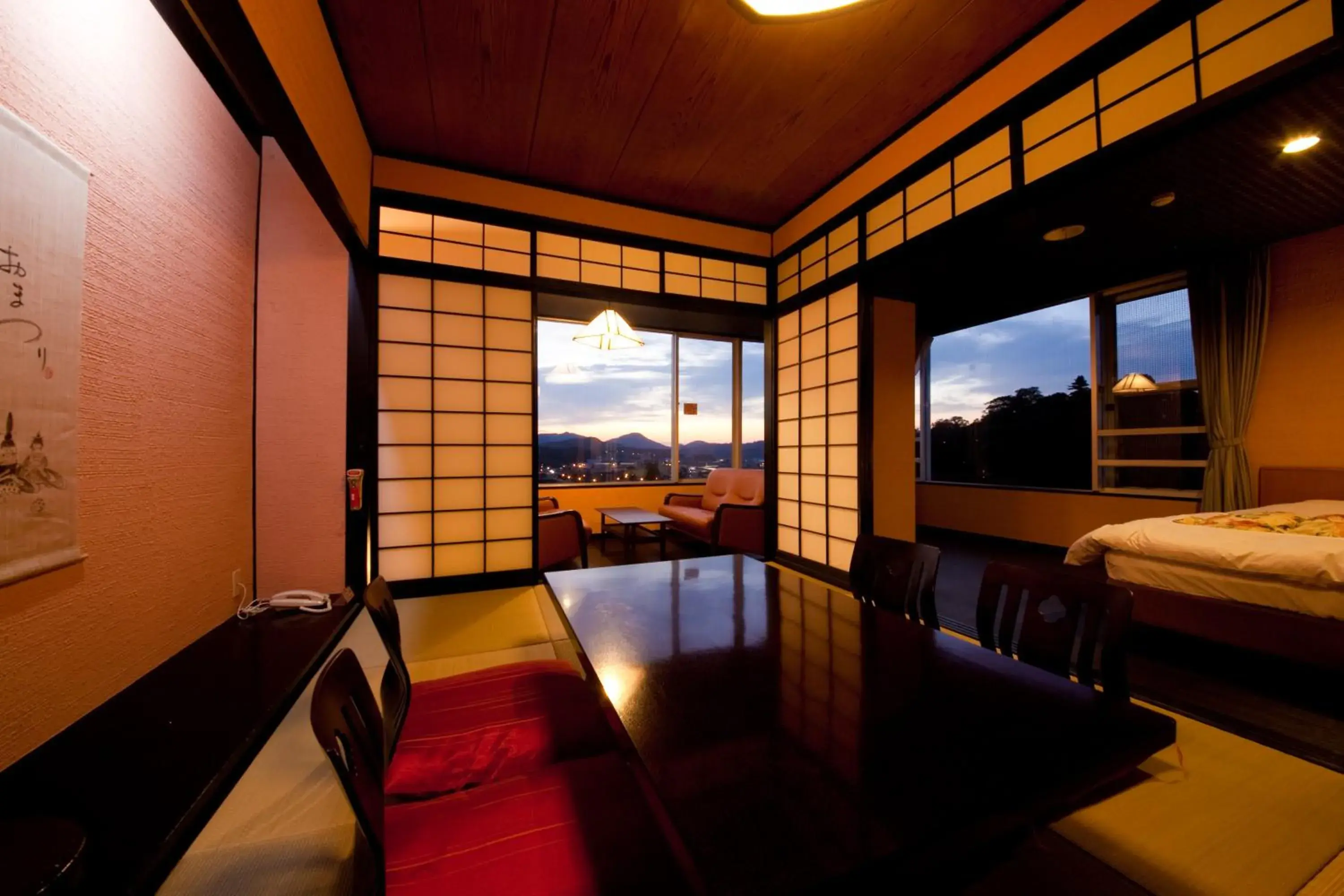 Deluxe Twin Room in caffel Hina-no-sato Deluxe Twin Room in caffel Hina-no-sato