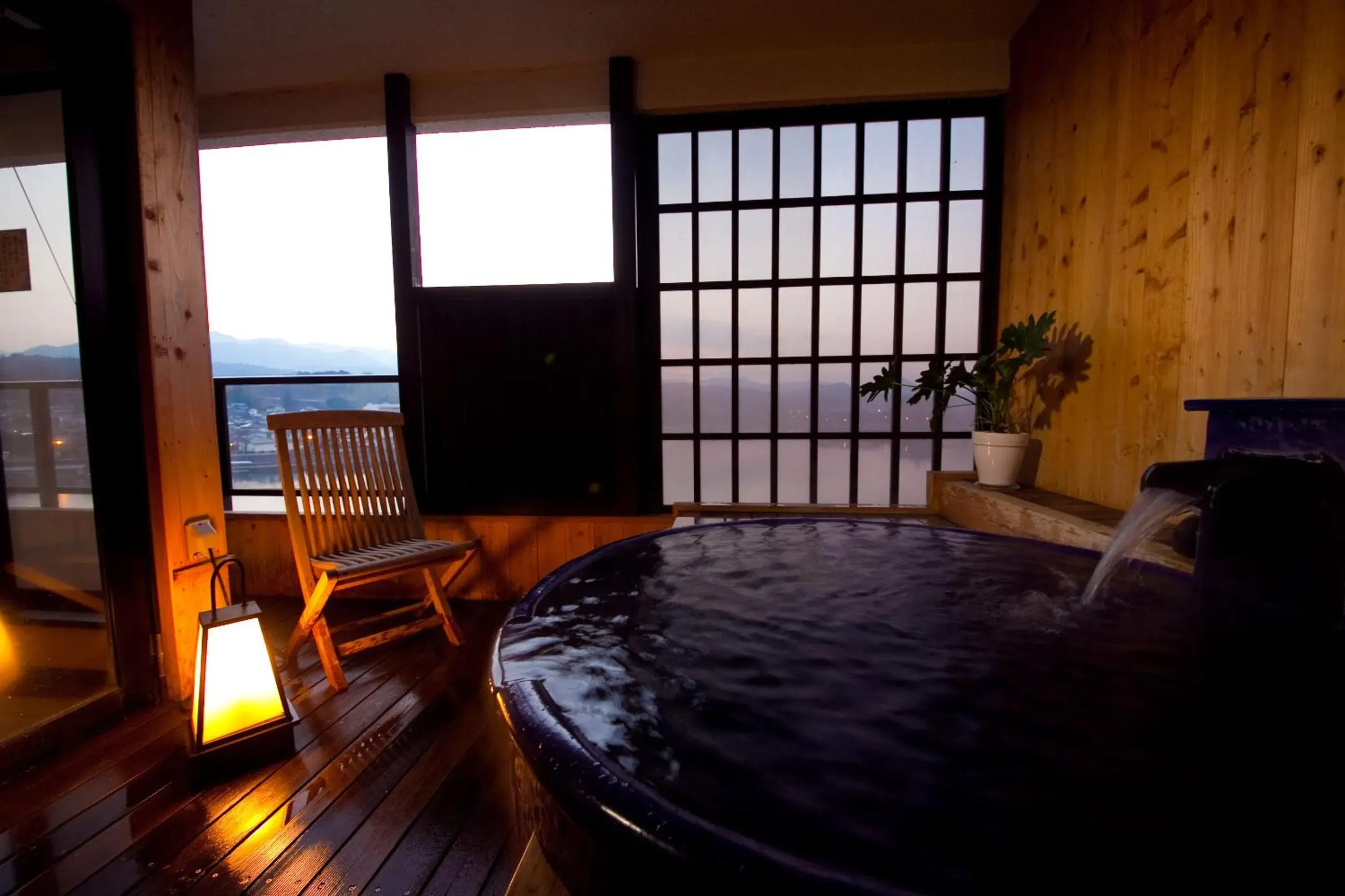 Twin Room with Private External Bathroom in caffel Hina-no-sato Twin Room with Private External Bathroom in caffel Hina-no-sato
