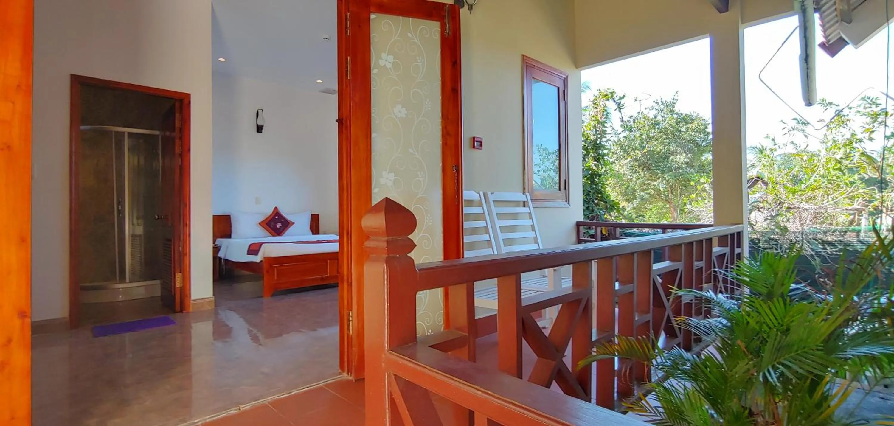 Balcony/Terrace in Hong Bin Bungalow