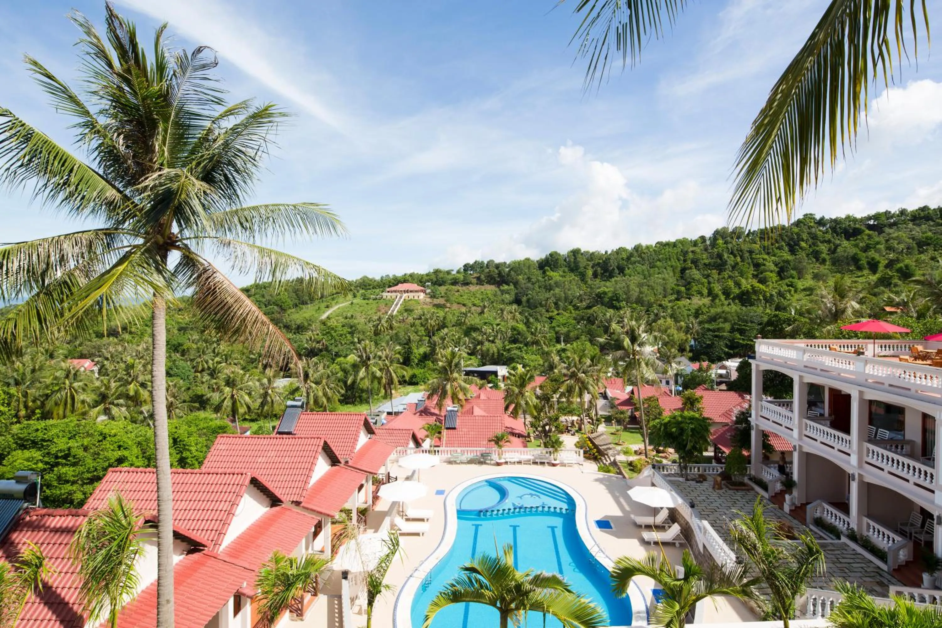 Bird's eye view in Hong Bin Bungalow