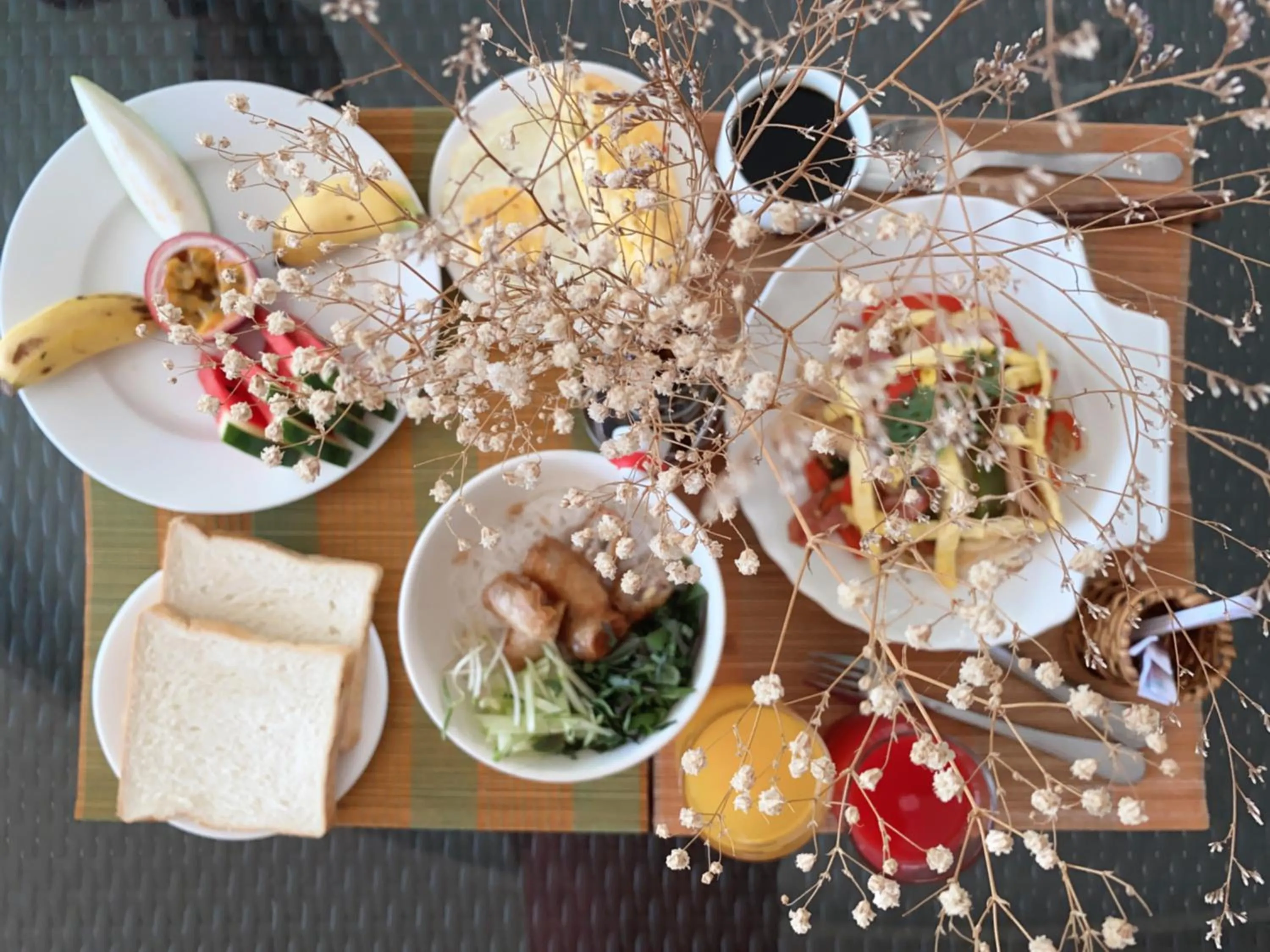 Breakfast in Hong Bin Bungalow