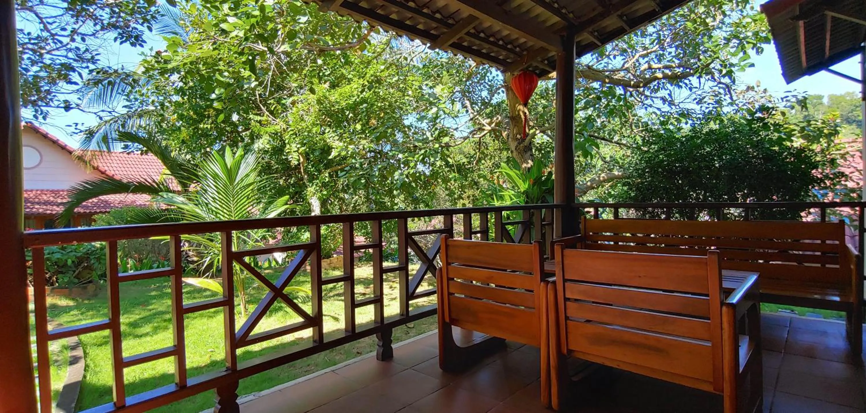 Balcony/Terrace in Hong Bin Bungalow