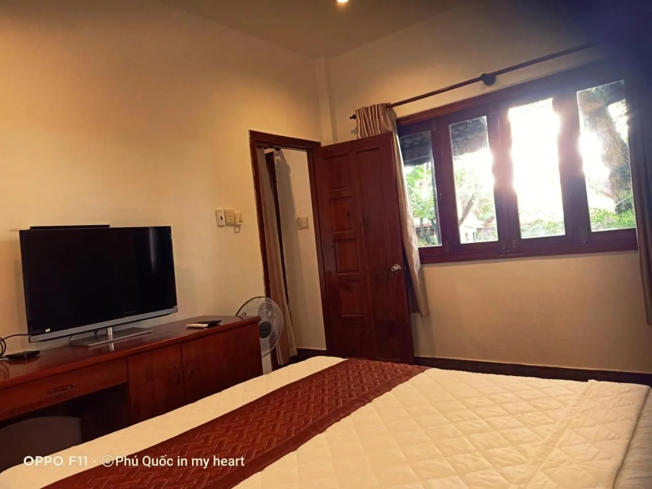Bed in Hong Bin Bungalow