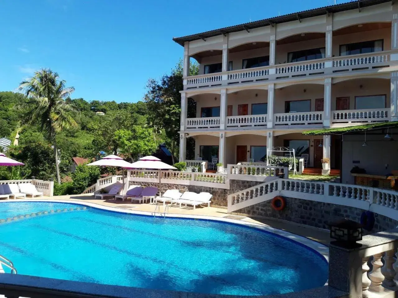 Swimming pool in Hong Bin Bungalow Swimming pool in Hong Bin Bungalow