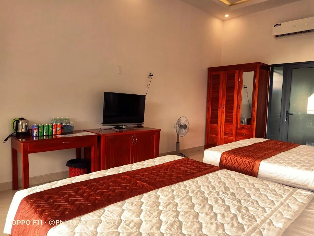 Bed in Hong Bin Bungalow