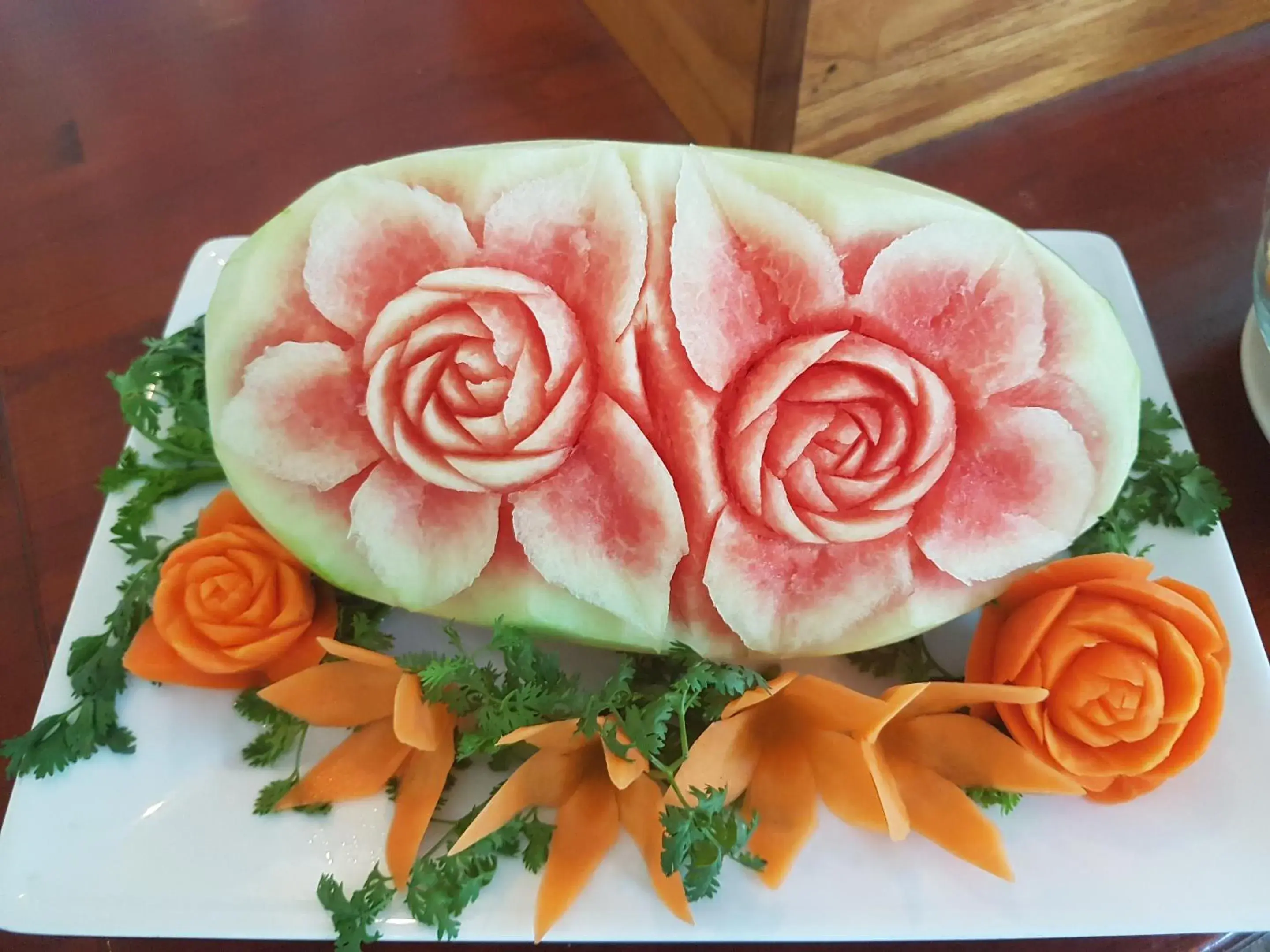 Continental breakfast in Hong Bin Bungalow Continental breakfast in Hong Bin Bungalow