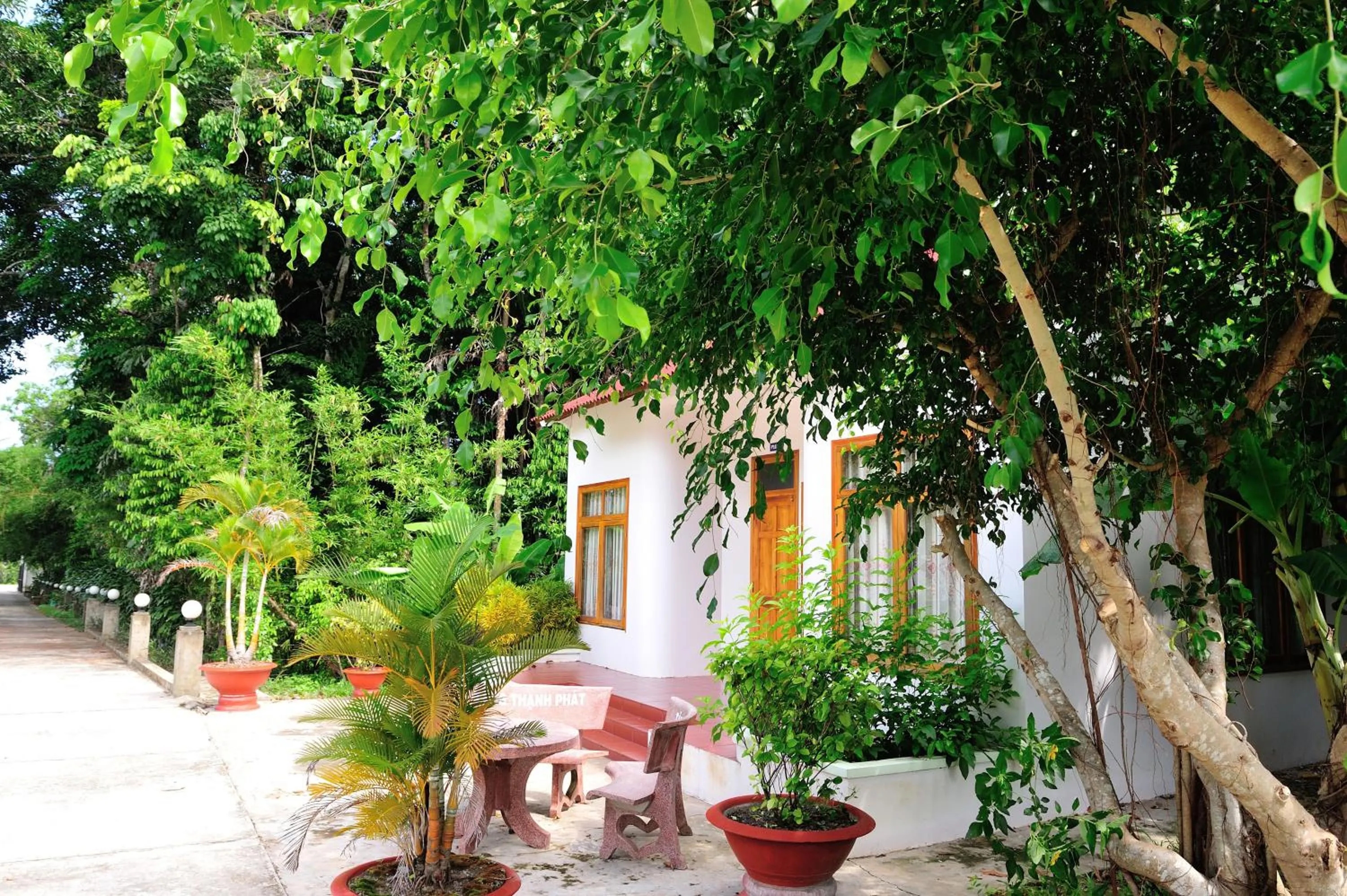 Patio in Tang Thanh Phat Resort