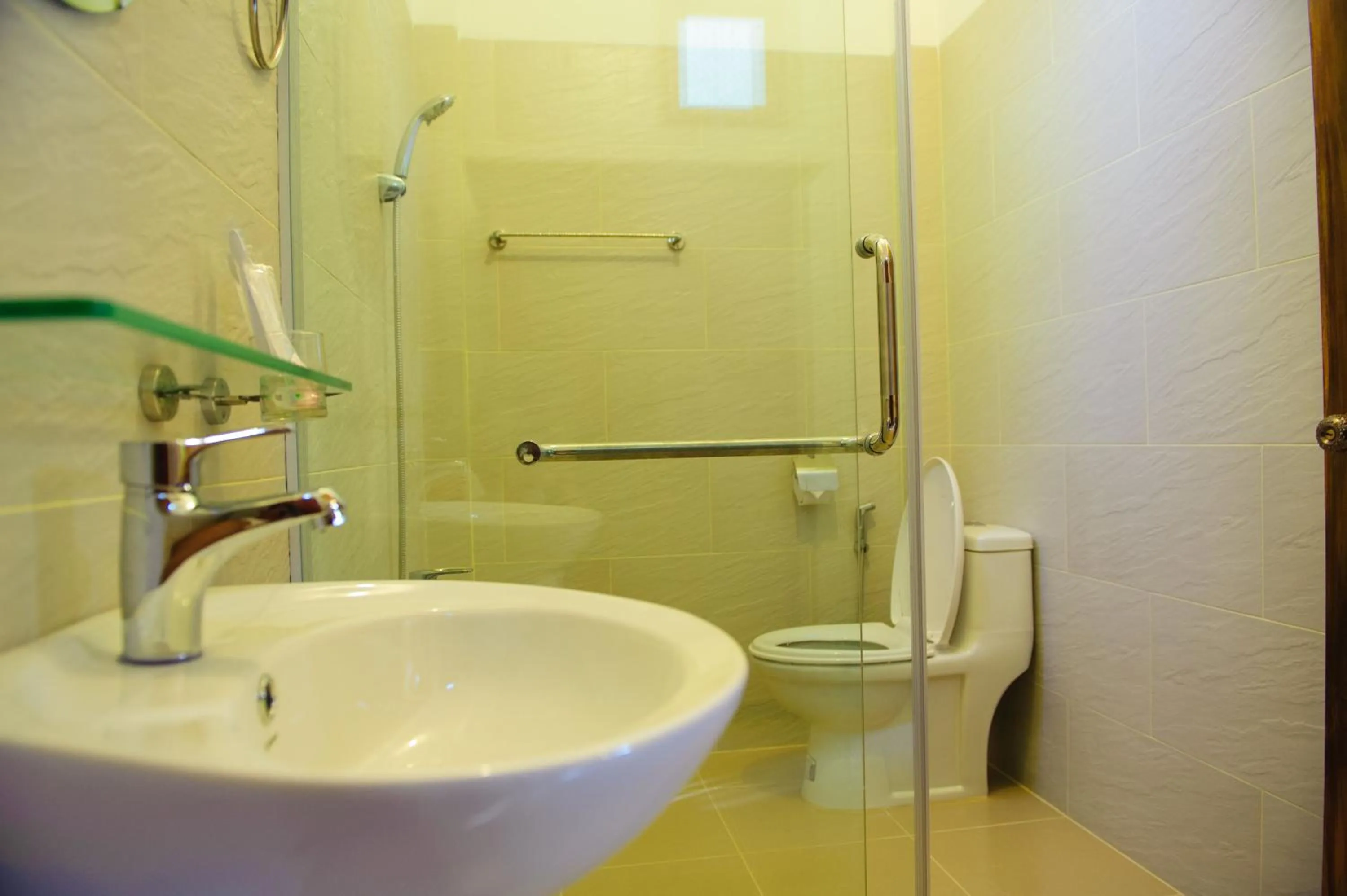 Bathroom in Tang Thanh Phat Resort