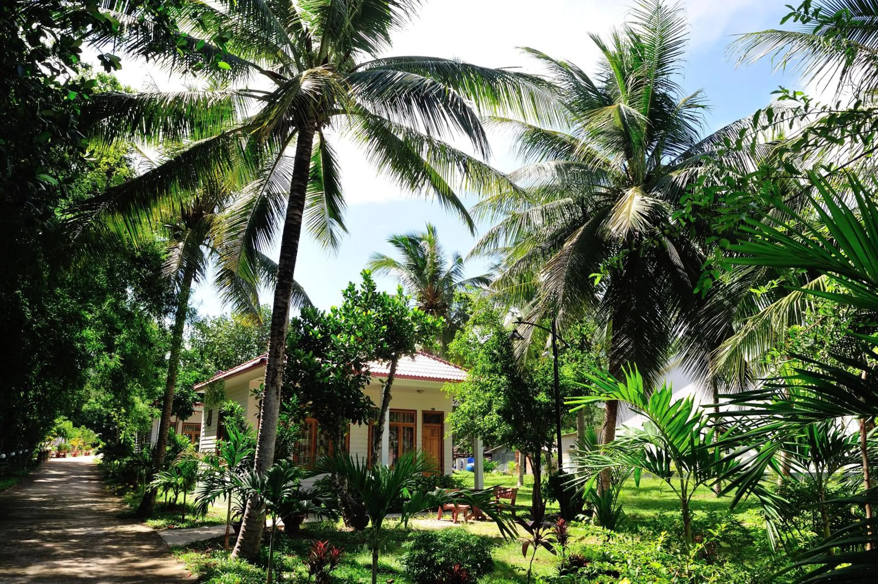 Garden in Tang Thanh Phat Resort