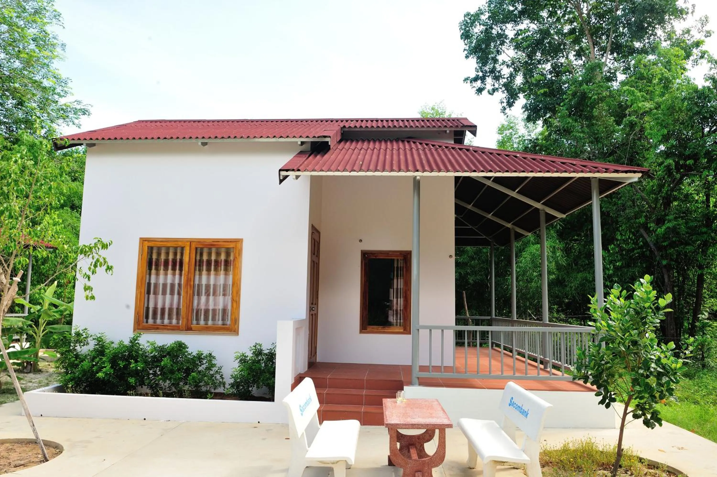 Patio in Tang Thanh Phat Resort