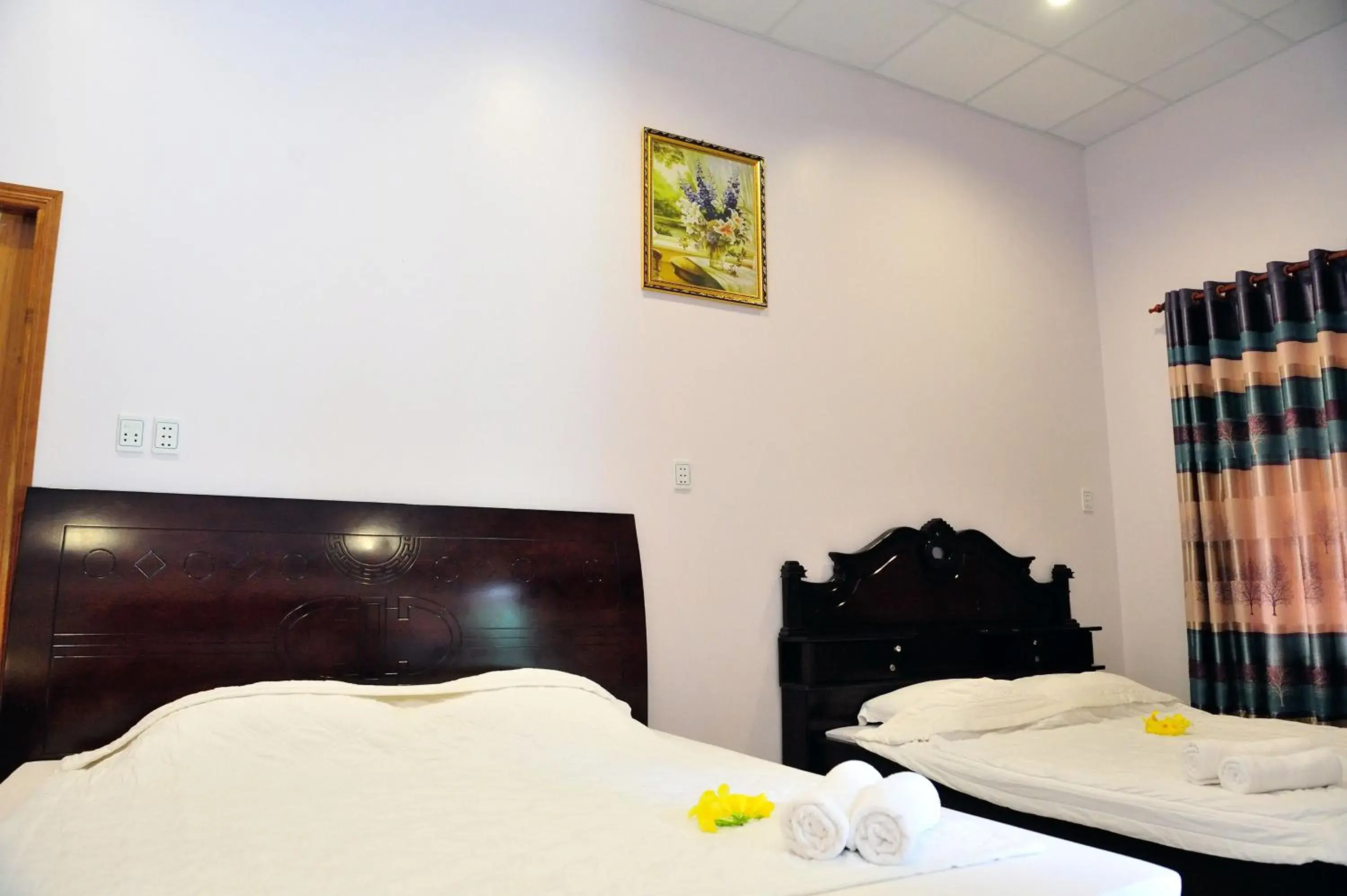 Bed in Tang Thanh Phat Resort Bed in Tang Thanh Phat Resort