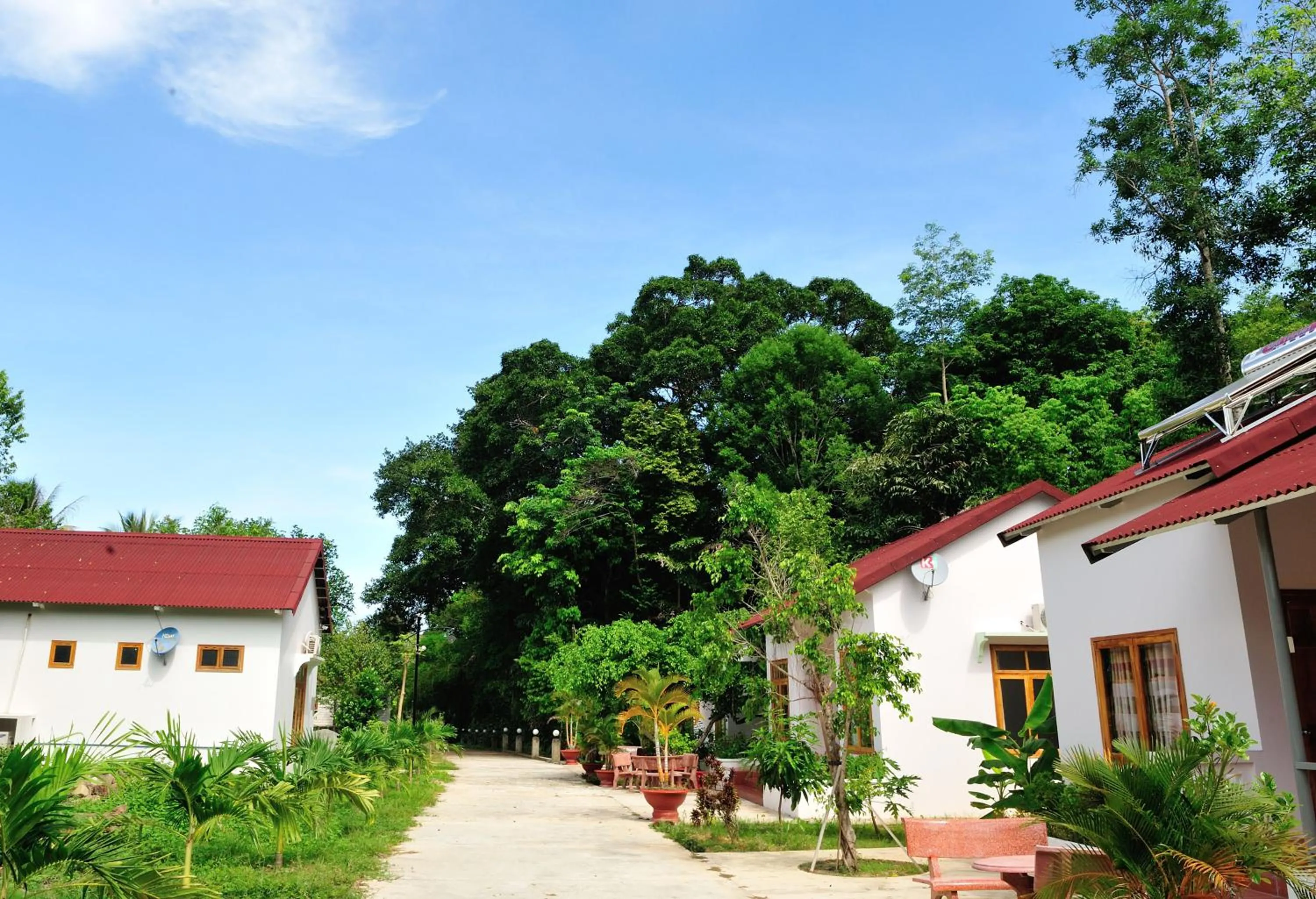 Property building in Tang Thanh Phat Resort