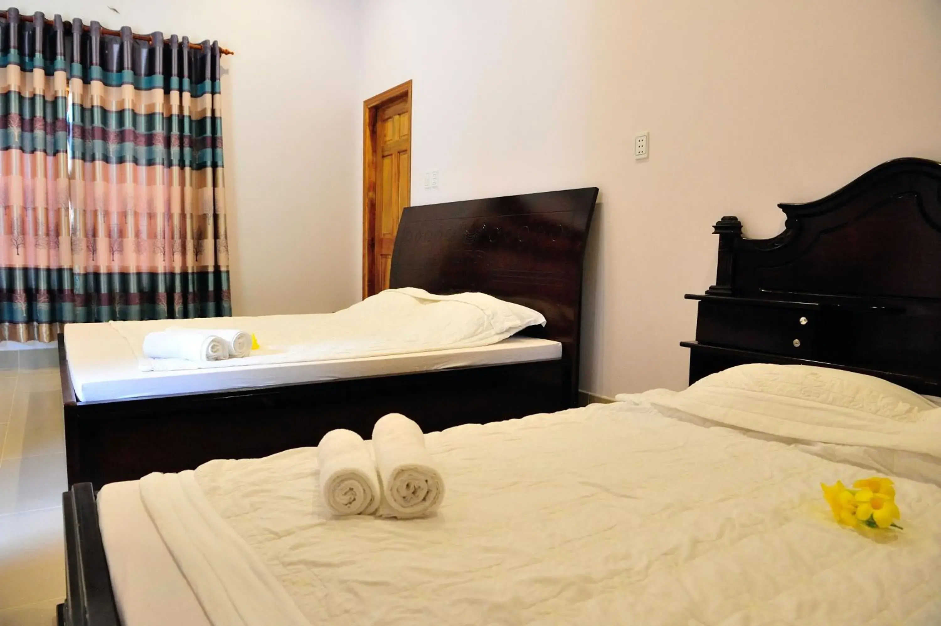 Bed in Tang Thanh Phat Resort Bed in Tang Thanh Phat Resort