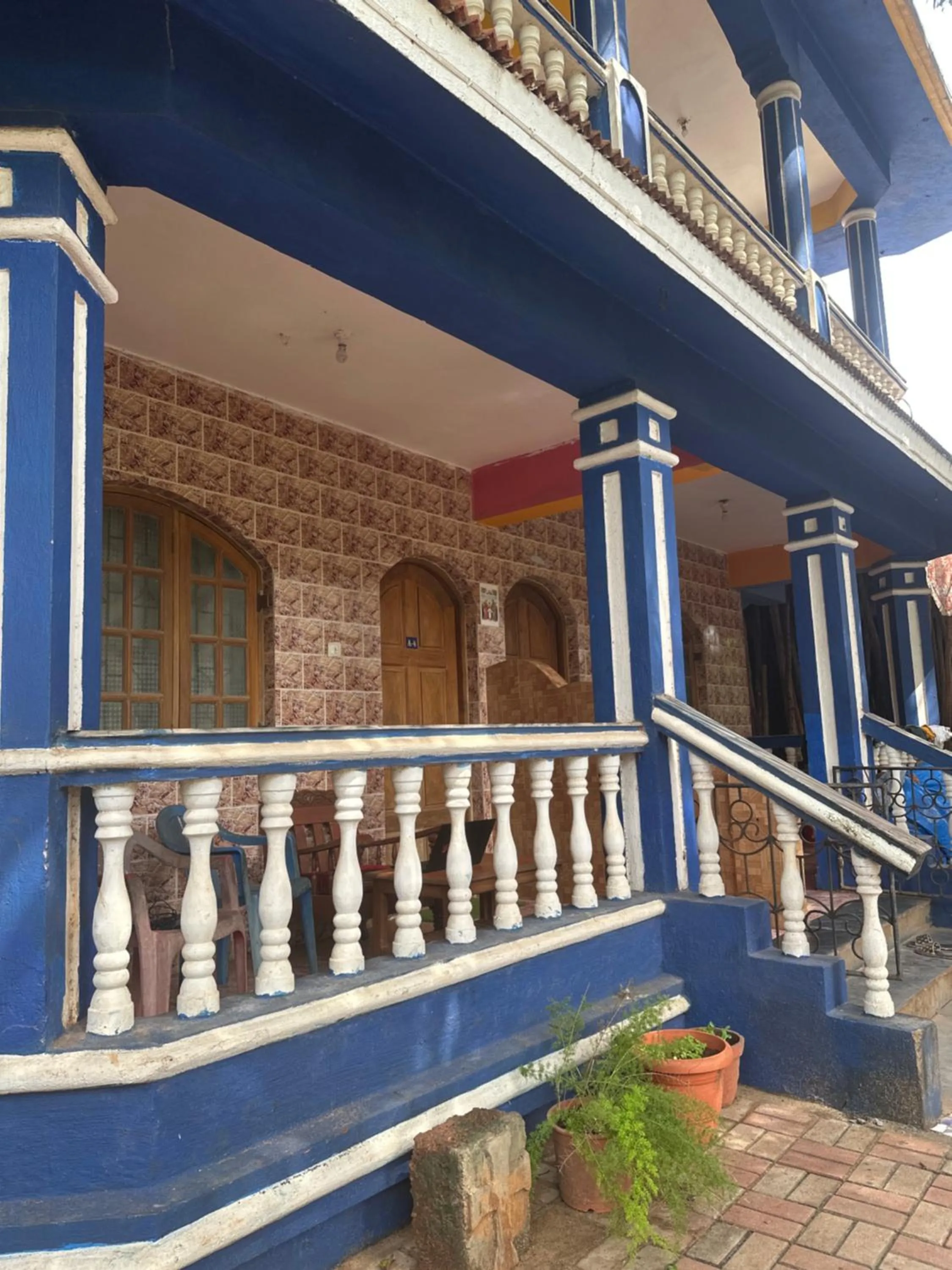 Balcony/Terrace in Casa De Calangute Hotel