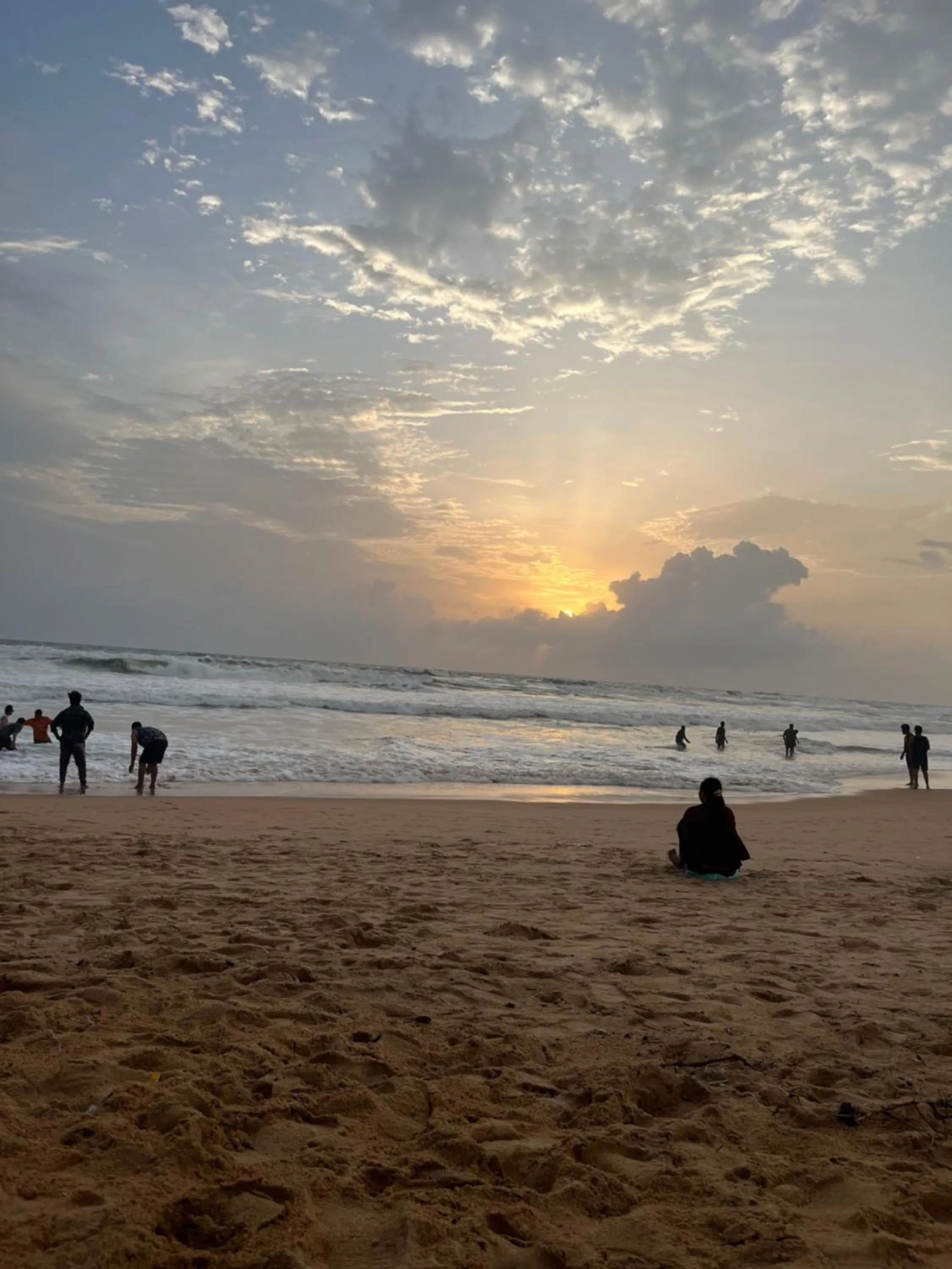 Beach in Casa De Calangute Hotel
