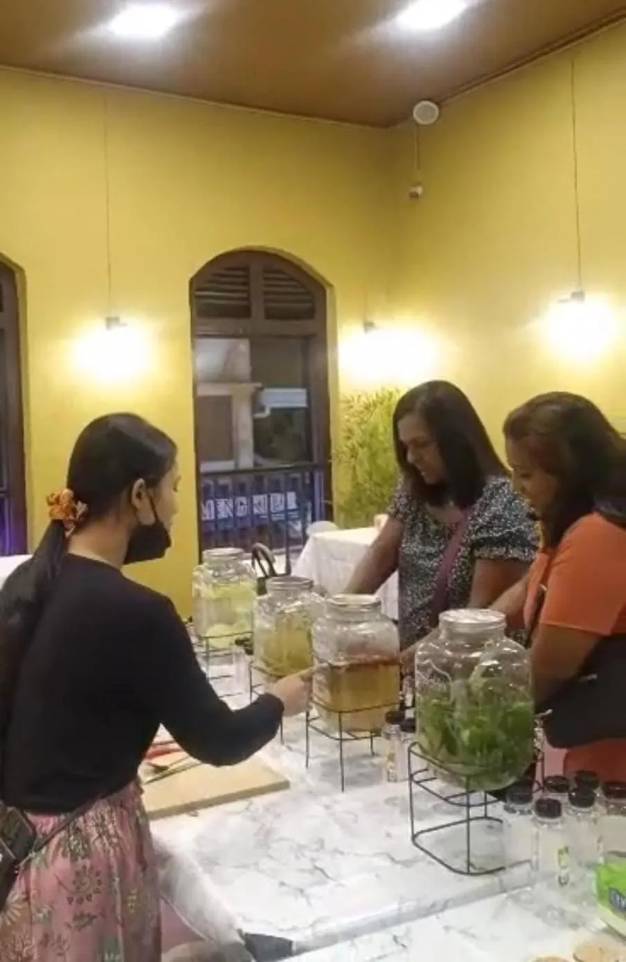 Restaurant/places to eat in The Grand Bali Hotel