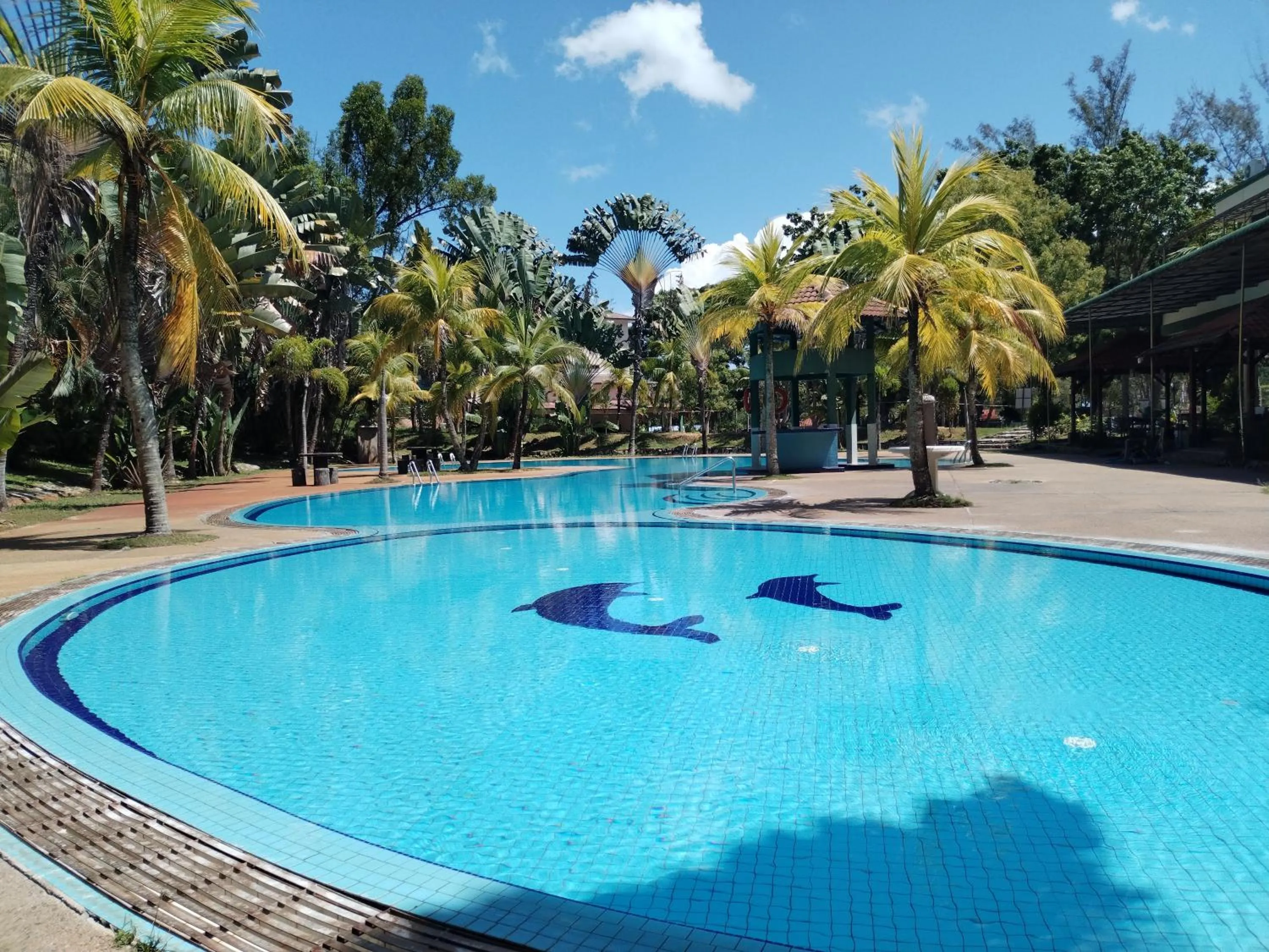 Swimming pool in Teluk Batik Holiday Apartment